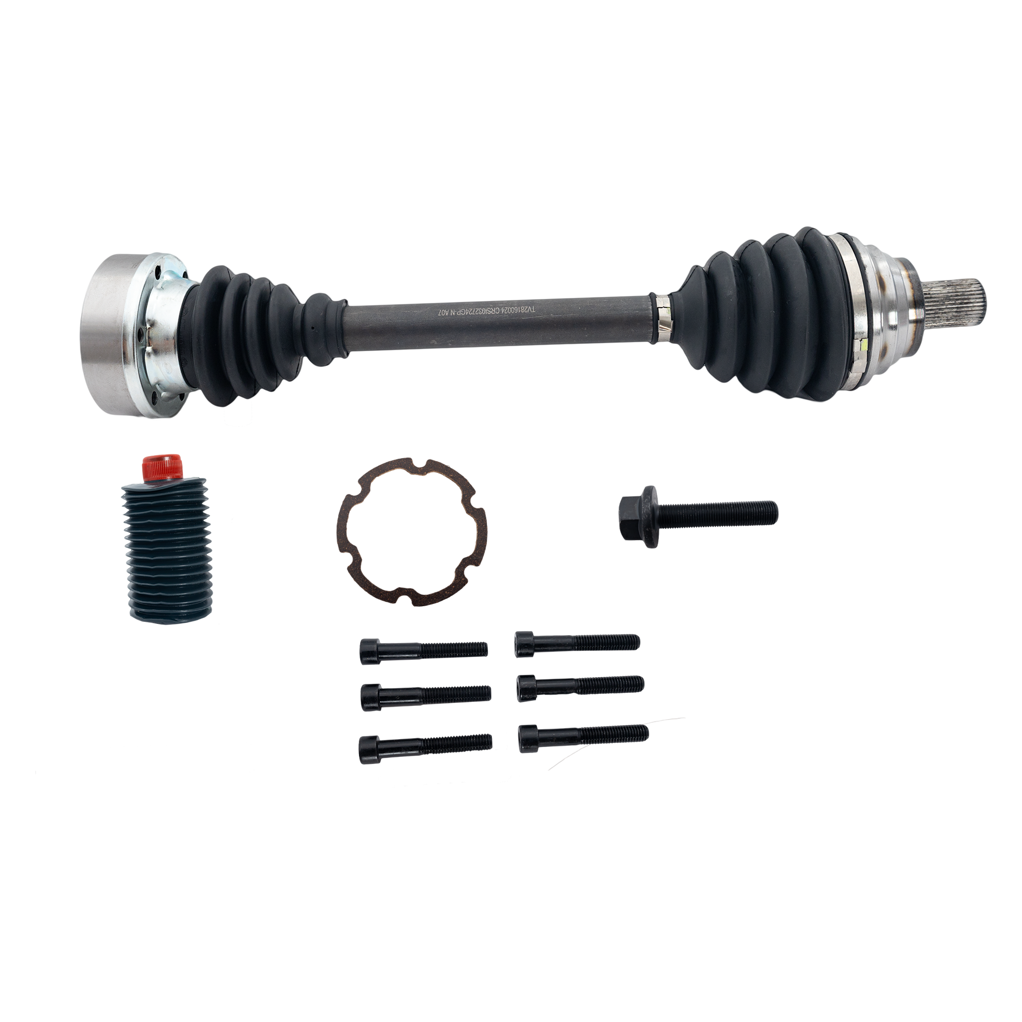 AM GOLF SPORTWAGEN 15-18 GOLF ALLTRACK 17-18 FRONT CV AXLE ASSEMBLY LH SKU TV28160024