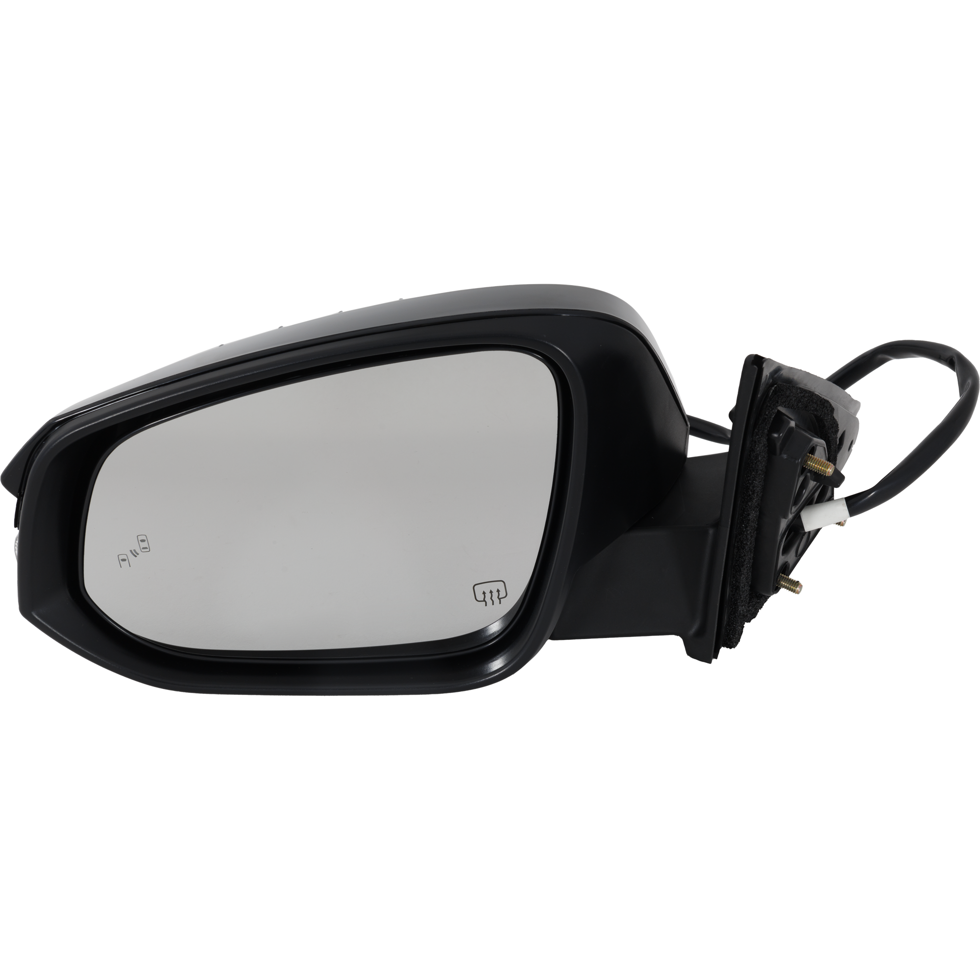 AM HIGHLANDER 18-19 MIRROR LH Power Manual Folding Heated Paintable w BSD Memory Puddle Light and Signal Light Includes Hybrid Model SKU TY01EL S Partslink TO1320409 OEM 879400E320 PFM