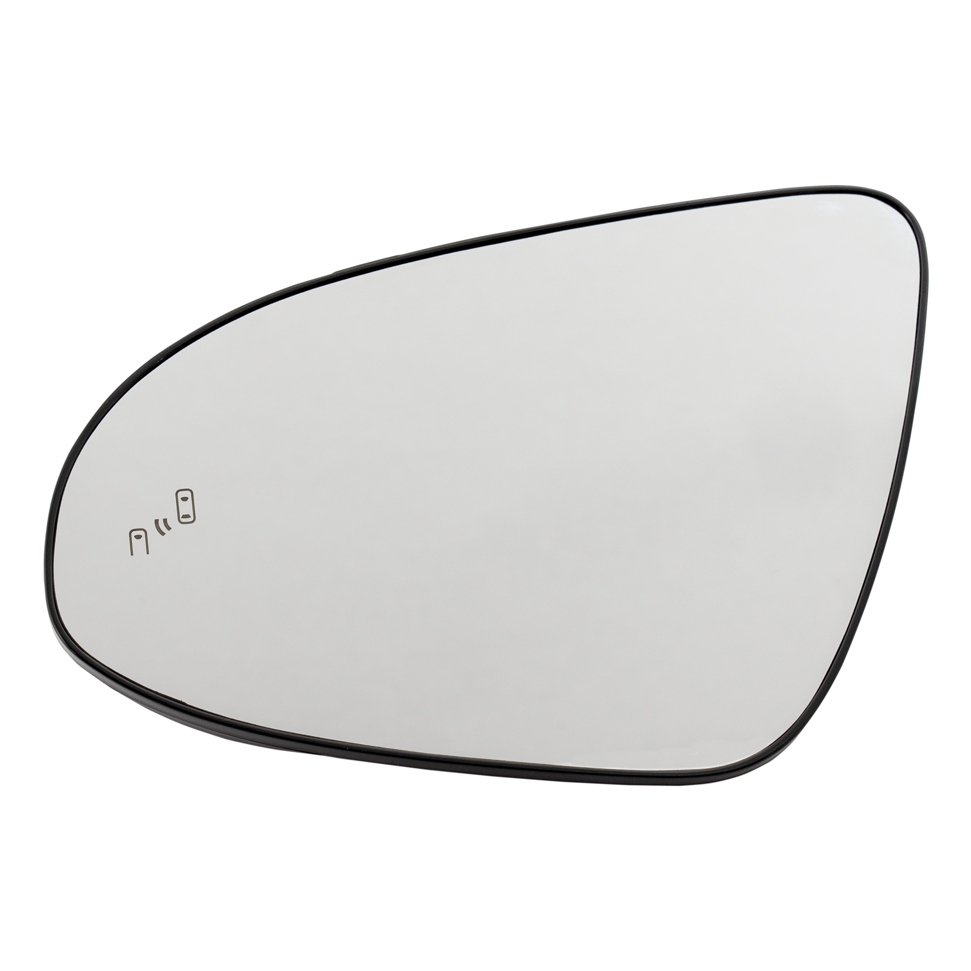 AM CAMRY 13-17 MIRROR GLASS LH Heated w Backing Plate and Blind Spot Detection SKU TY04GL OEM 8794706010-8790706011