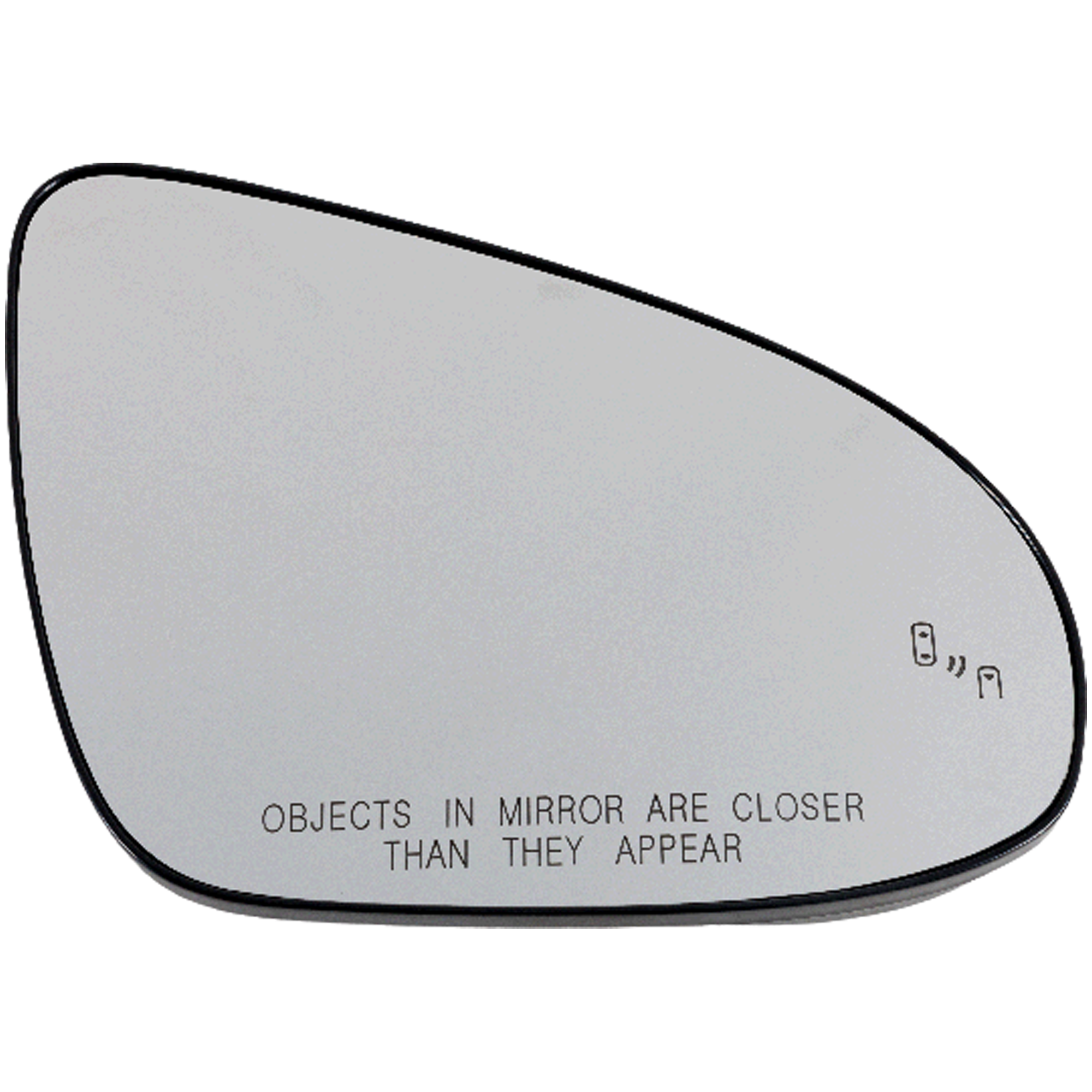 AM CAMRY 13-17 MIRROR GLASS RH Heated w Backing Plate and Blind Spot Detection SKU TY04GR OEM 8791706010-8790206011
