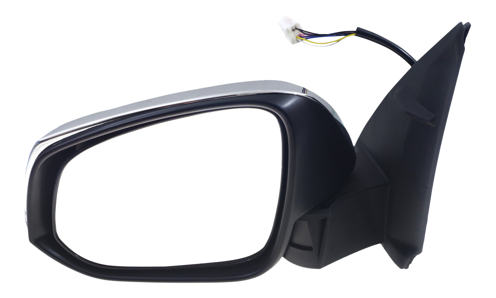 AM TACOMA 16-23 MIRROR LH Power Manual Folding Heated Chrome w Signal Light No BSD SKU TY09CL S Partslink TO1320353 OEM 8794004240 PFM