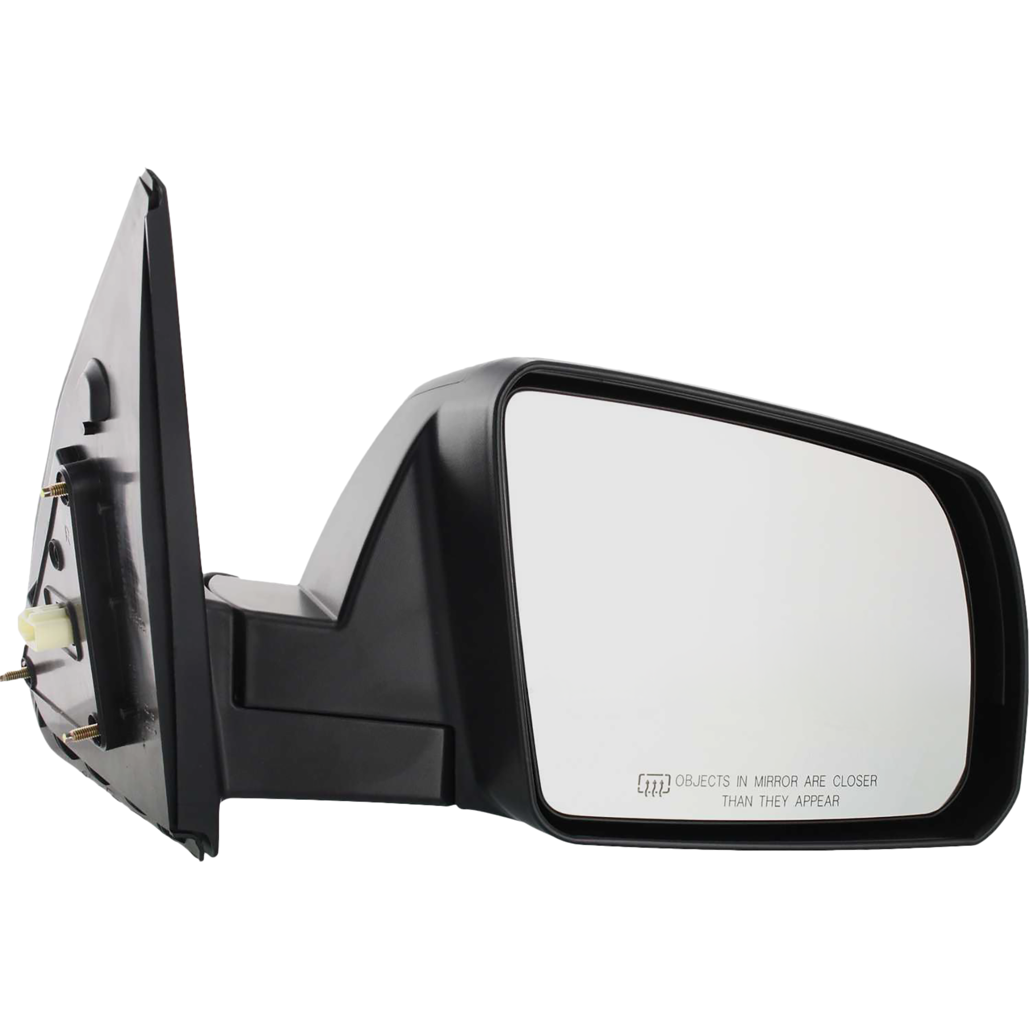 AM TUNDRA 07-13 MIRROR RH Non Towing Power Manual Folding Heated Textured No Memory Puddle Light and Signal Light w Cold Climate Spec Base SR5 Models SKU TY105ER Partslink TO1321252 OEM 879100C181
