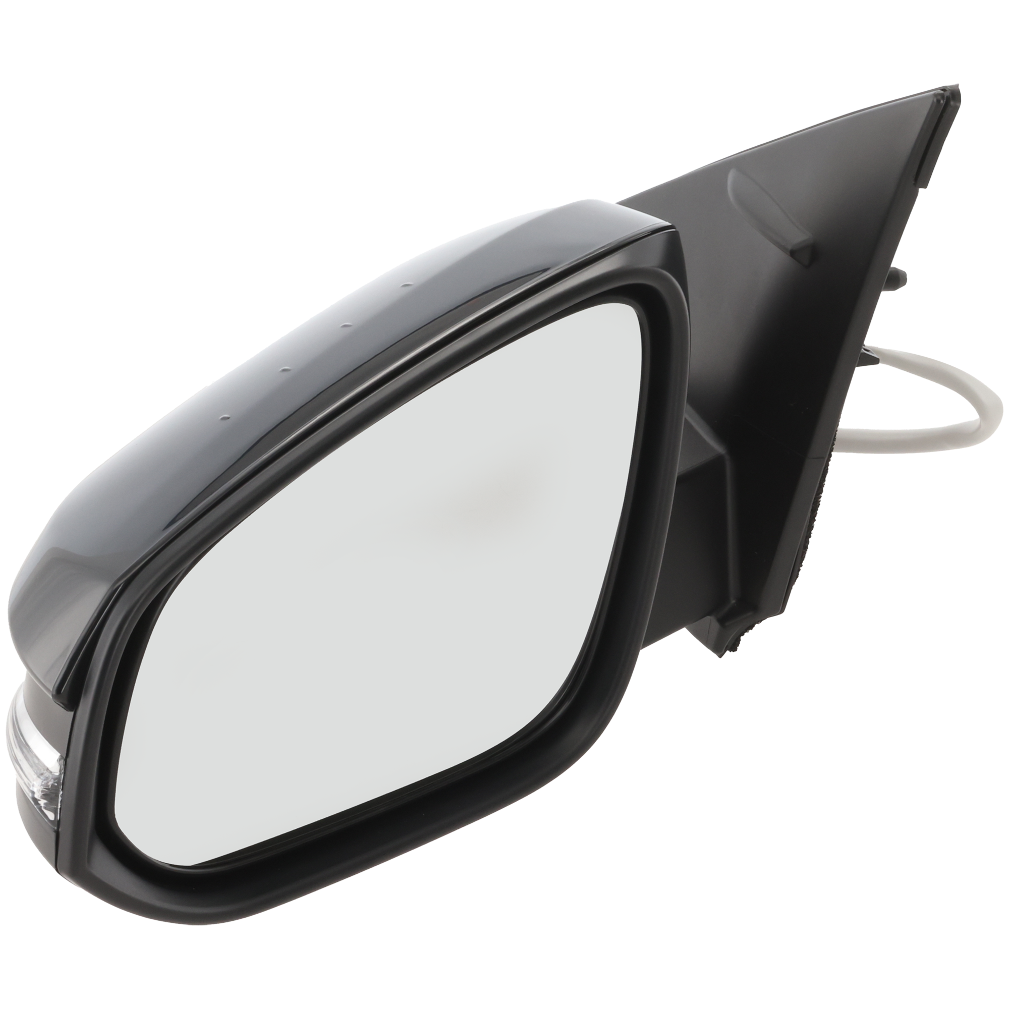AM RAV4-13-15 MIRROR LH Power Manual Folding Heated Paintable w LED Signal Light No BSD Exc. EV Model Japan North America Built Vehicle To 11-14 SKU TY124EL S Partslink TO1320310 OEM 879400R090C0-8794042B50