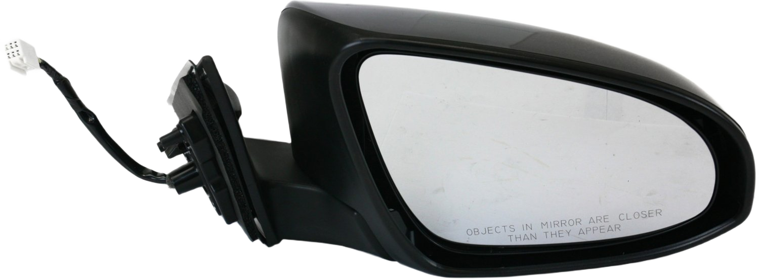 AM CAMRY 12-14 MIRROR RH Power Manual Folding Heated Paintable No Auto dimming BSD Memory and Signal Light SKU TY145ER Partslink TO1321276 OEM 8790806410 PFM 8790806411