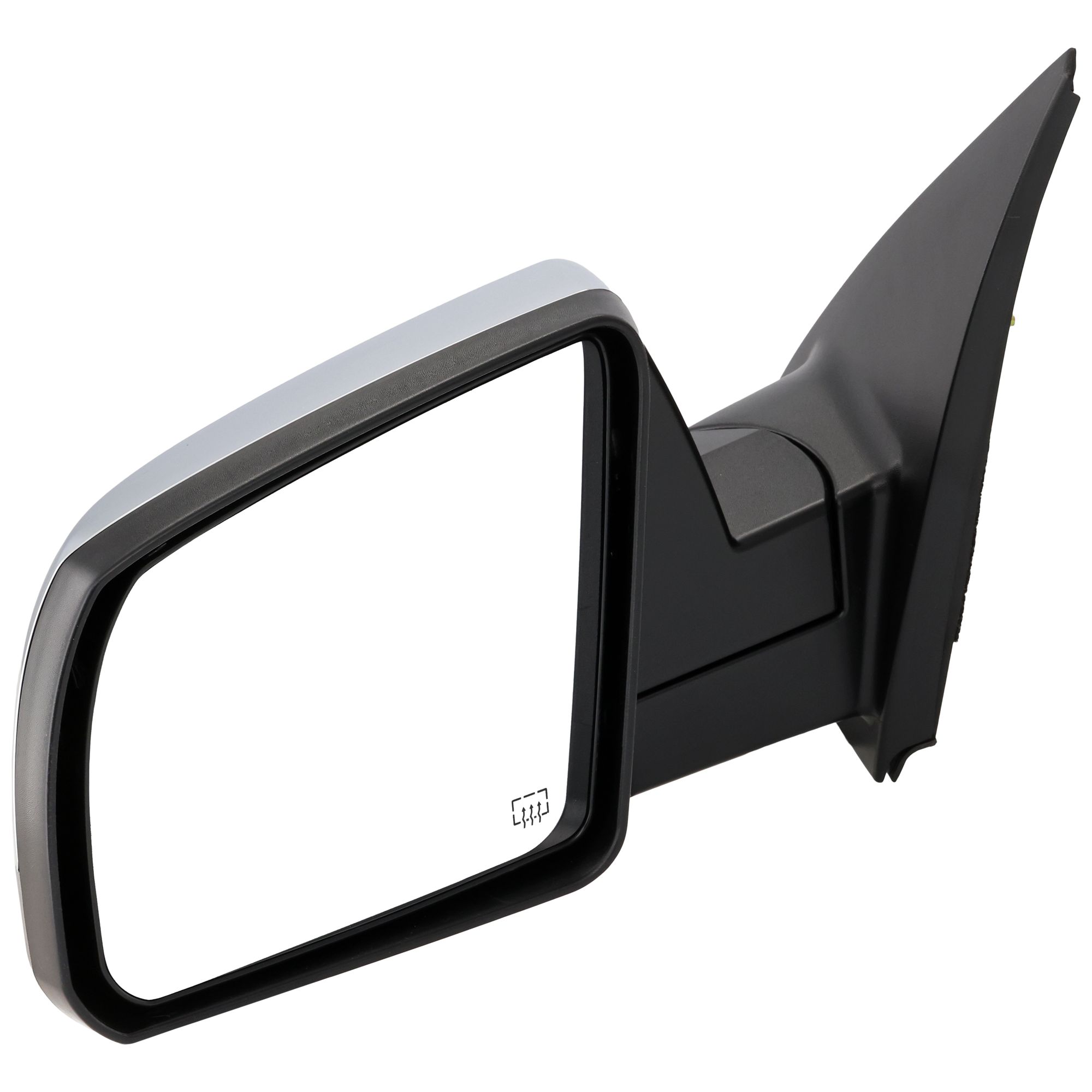 AM TUNDRA 07-13 MIRROR LH Non Towing Power Manual Folding Heated Chrome No Signal Light SR5 Model SKU TY171CL Partslink TO1320300 OEM 879400C410