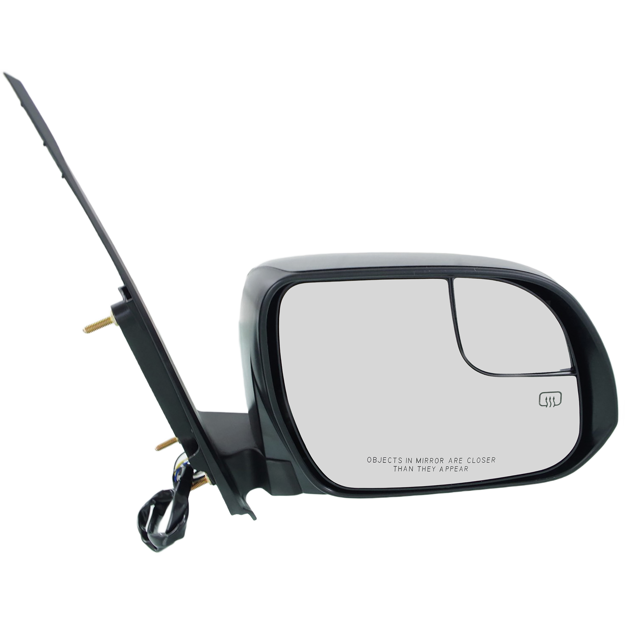 AM SIENNA 15-20 MIRROR RH Power Manual Folding Heated Paintable SE LE Models w Blind Spot Glass No BSD and Memory SKU TY180ER Partslink TO1321339 OEM 8791008150C1-8791008150