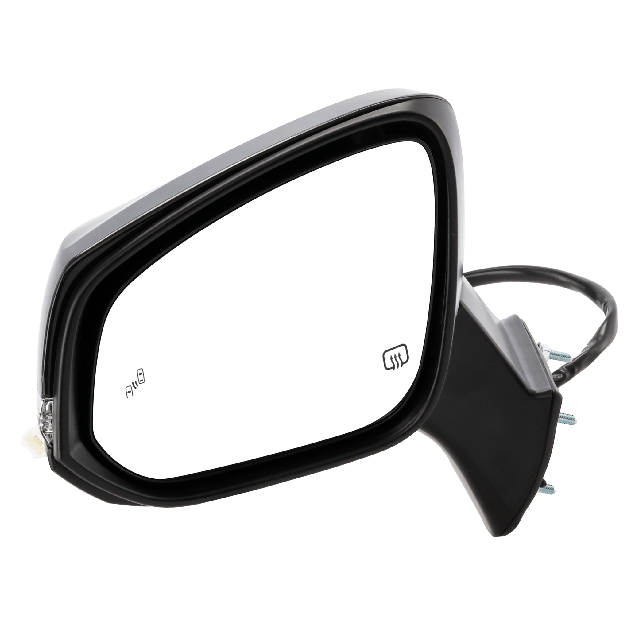 AM HIGHLANDER 20-21 MIRROR LH Power Manual Folding Heated Paintable w In housing Signal Light Memory Puddle Light Blind Spot Detection and Side Object Sensor No Auto dimming SKU TY198EL S Partslink TO1320417 OEM 879400E360-879450E070CO