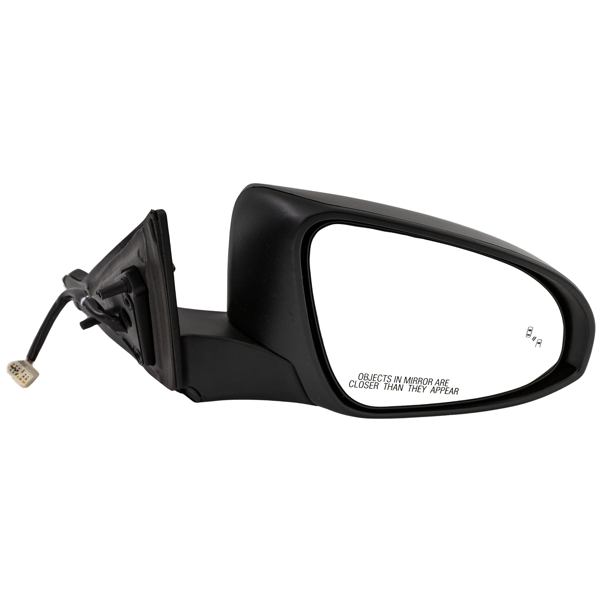 AM CAMRY 16-17 MIRROR RH Power Manual Folding Heated Paintable w BSD in Glass No Auto dimming Memory and Signal Light SKU TY203ER Partslink TO1321375 OEM 8790106051 PFM 8791506060C0-87