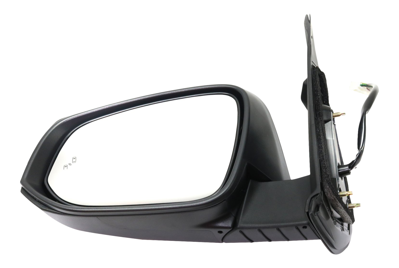 AM TACOMA 16-23 MIRROR LH Power Power Folding Heated Paintable w BSD and Signal Light w o Camera Hole SKU TY207EL S Partslink TO1320350 OEM 8794004250 PFM