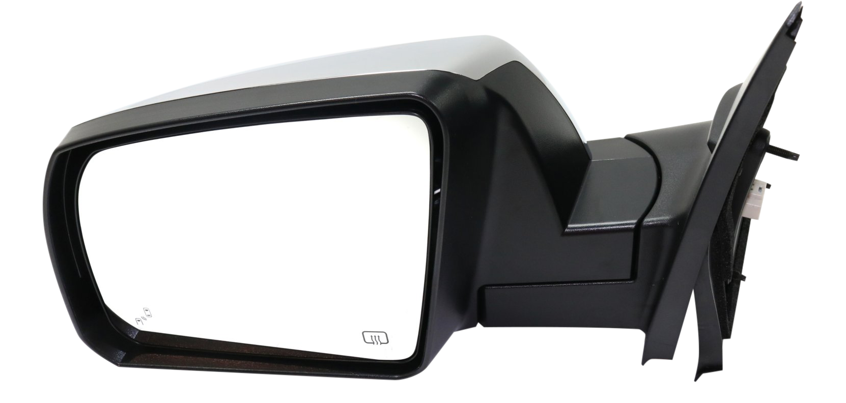 AM TUNDRA 14-21 MIRROR LH Non Towing Power Manual Folding Heated Chrome w BSD No Signal Light w Lane Change Assist SKU TY210CL Partslink TO1320305 OEM 879400C430