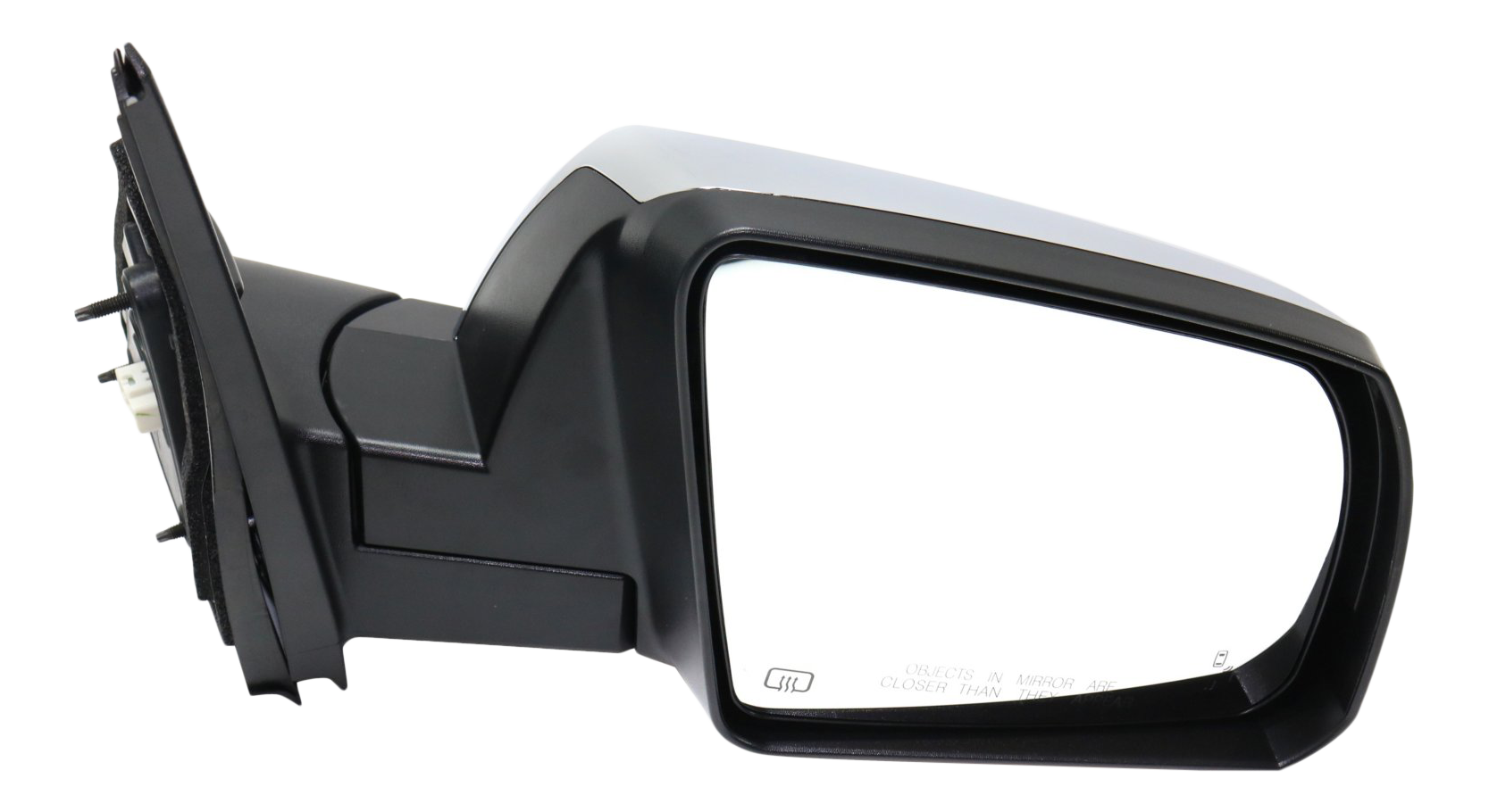 AM TUNDRA 14-21 MIRROR RH Non Towing Power Manual Folding Heated Chrome w BSD No Signal Light w Lane Change Assist SKU TY210CR Partslink TO1321305 OEM 879100C410