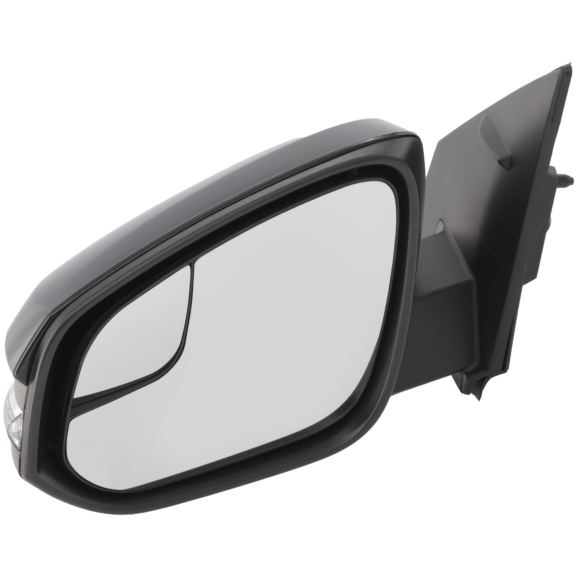 AM RAV4-16-18 MIRROR LH Power Manual Folding Heated Paintable w BSG and Signal Light Exc. Hybrid Model North America Built Vehicle SKU TY214EL S Partslink TO1320346 OEM 879400R220C0