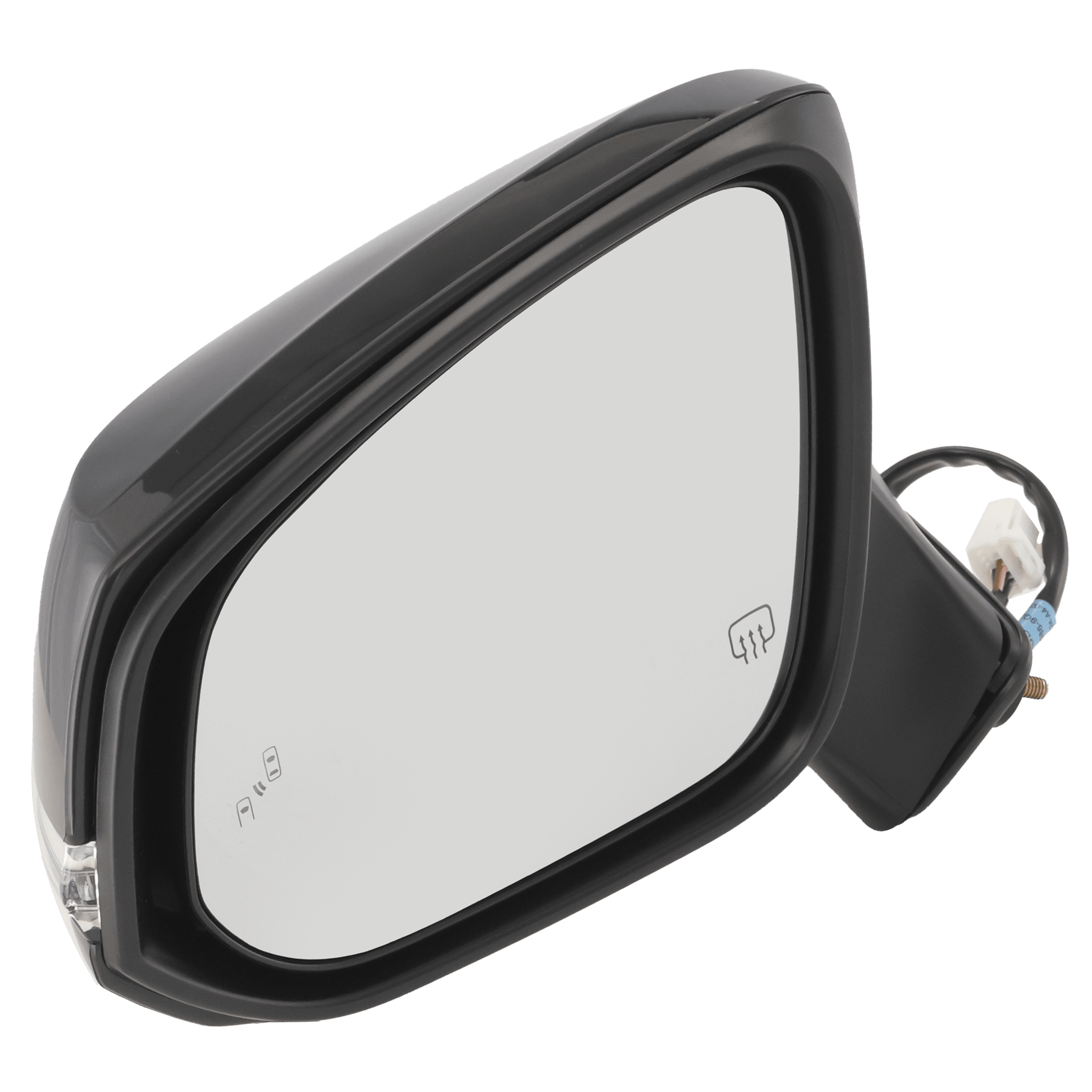 AM COROLLA CROSS 22-24 MIRROR LH Power Manual Folding Heated Paintable LE XLE Models w In Housing Signal Light and Blind Spot Detection No Memory and Auto Dimming SKU TY223EL S Partslink TO1320431 OEM 879400A905-879450E070B4