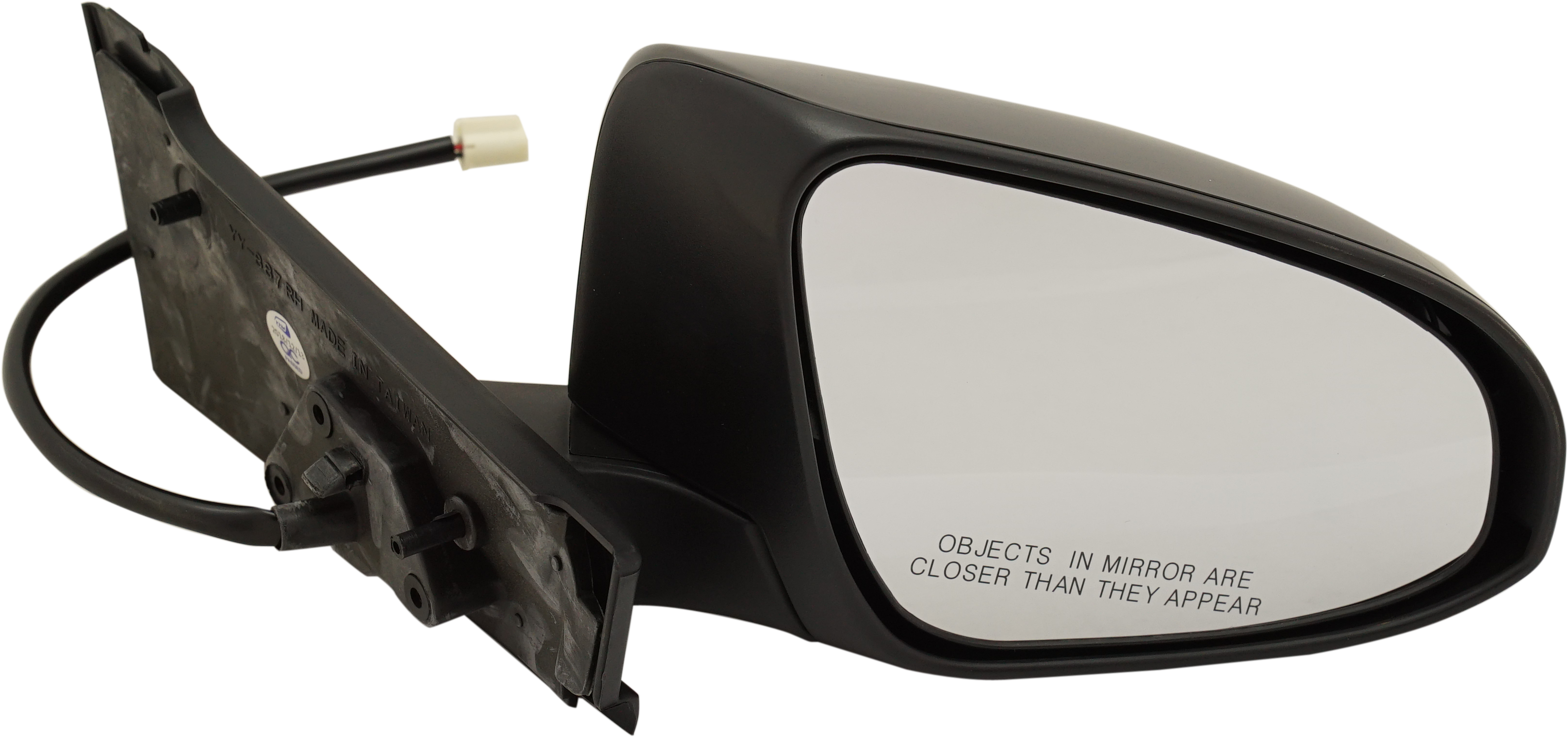 AM YARIS 14-14 MIRROR RH Power Manual Folding Heated Paintable France Built Vehicle SKU TY233ER Partslink TO1321372 OEM 879100DB00 PFM