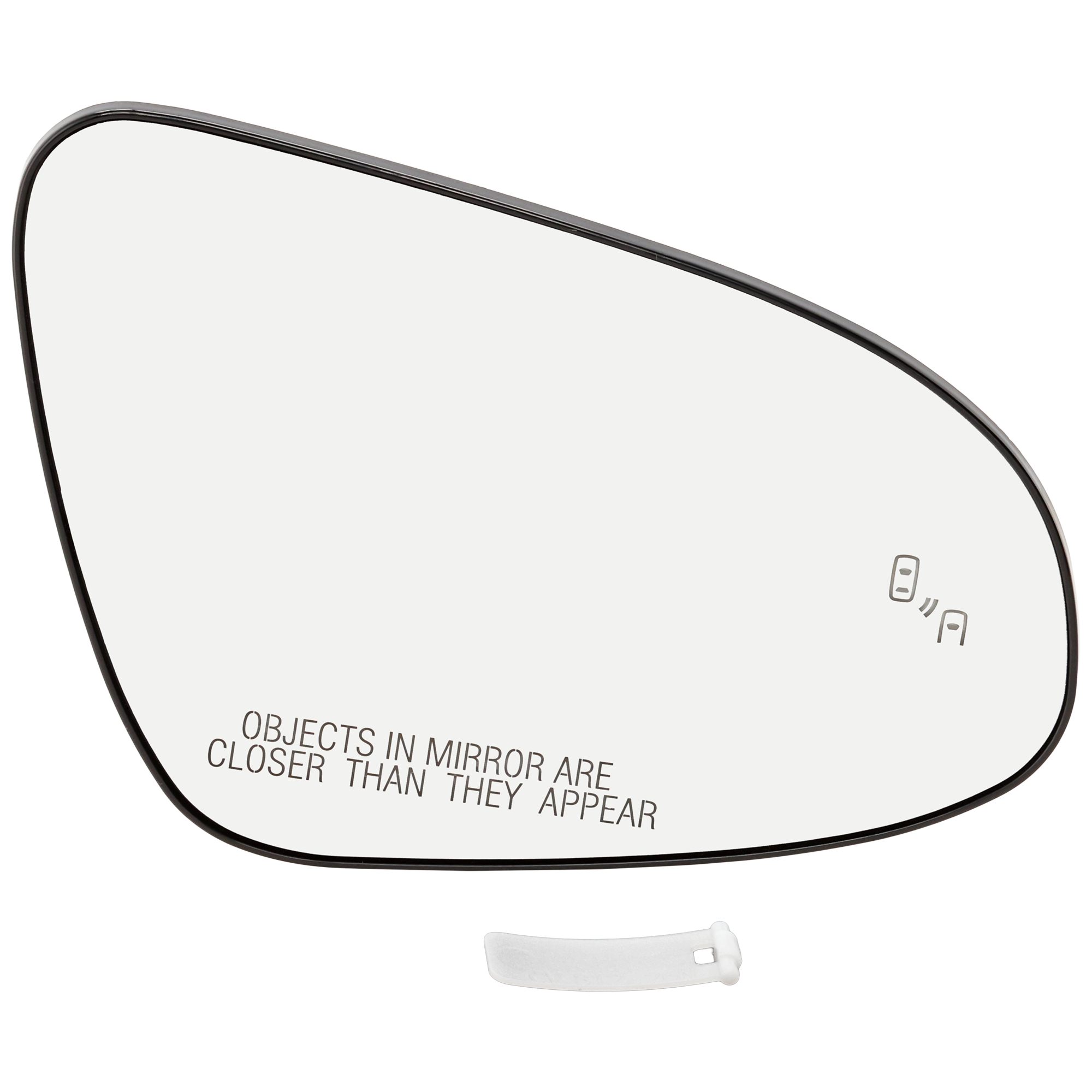 AM C HR 18-22 MIRROR GLASS RH Heated w Backing Plate w Blind Spot Detection Japan Turkey Built Vehicle SKU TY235GR Partslink TO1325137 OEM 87931F4060