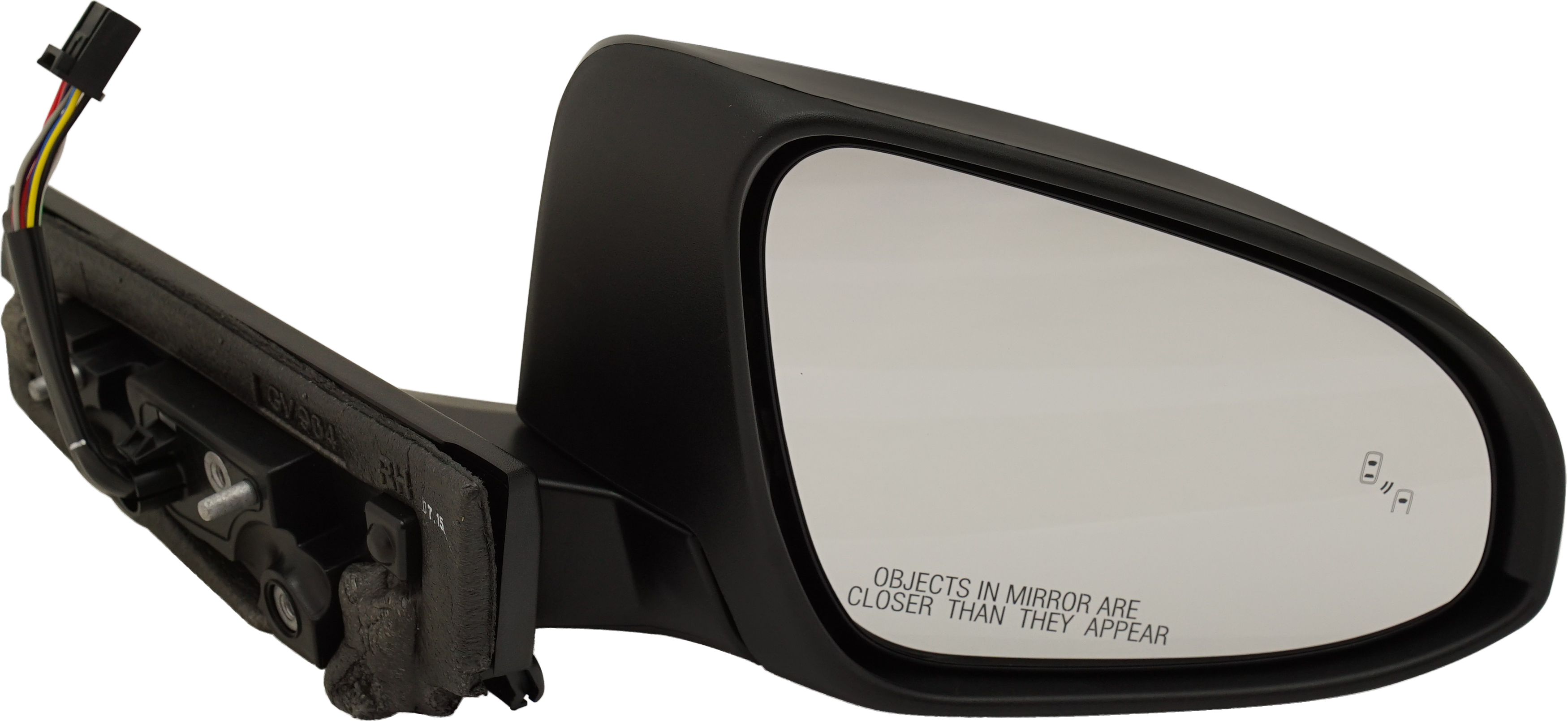 AM C HR 18-22 MIRROR RH Power Manual Folding Heated Paintable w BSD in Glass and In housing Signal Light No Auto dimming and Memory SKU TY242ER S Partslink TO1321365 OEM 87910F4062 PFM
