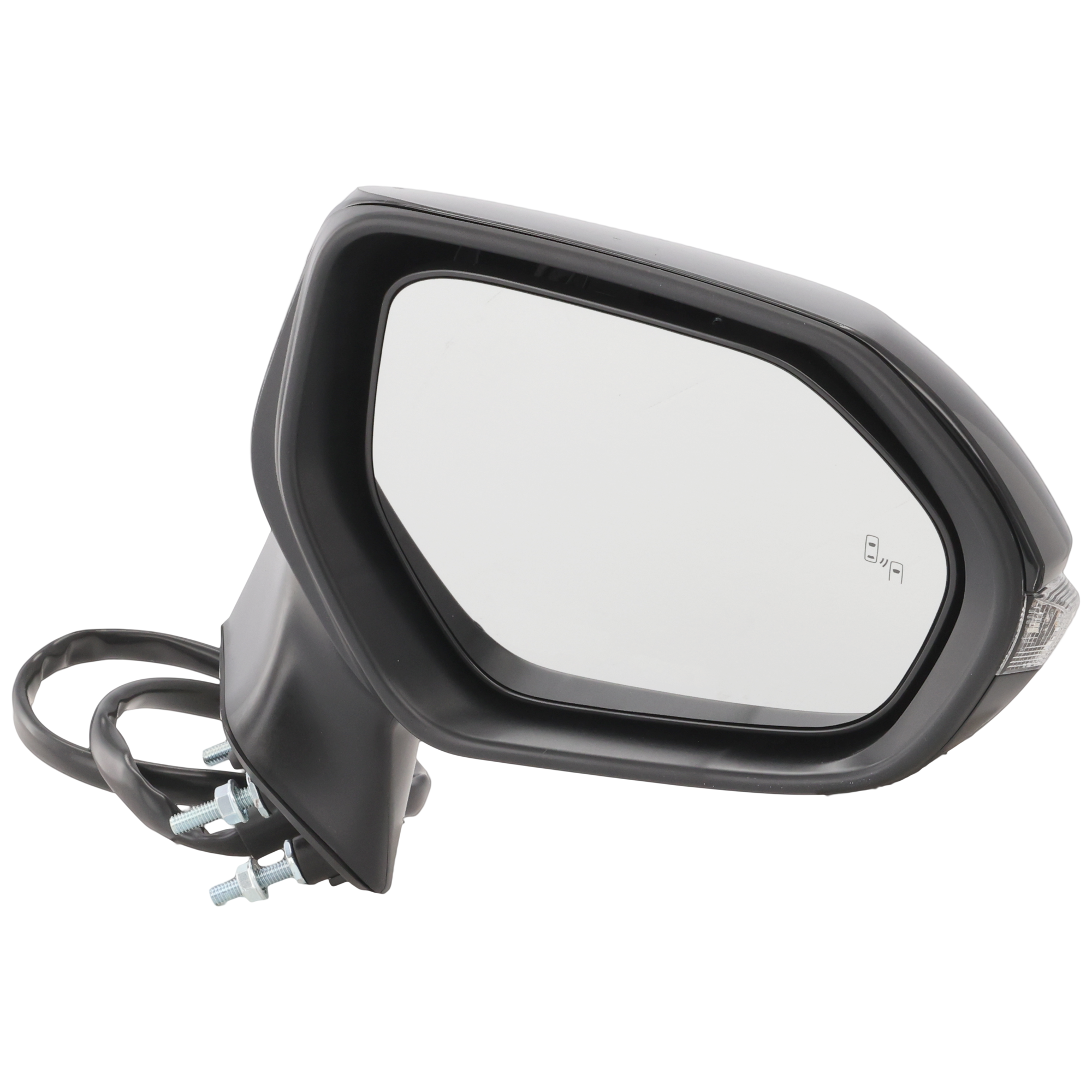 AM COROLLA 19-25 MIRROR RH Power Manual Folding Heated Paintable w Blind Spot Detection and Signal Light No Auto dimming and Memory SKU TY255ER S Partslink TO1321395 OEM 8791012F90 PFM