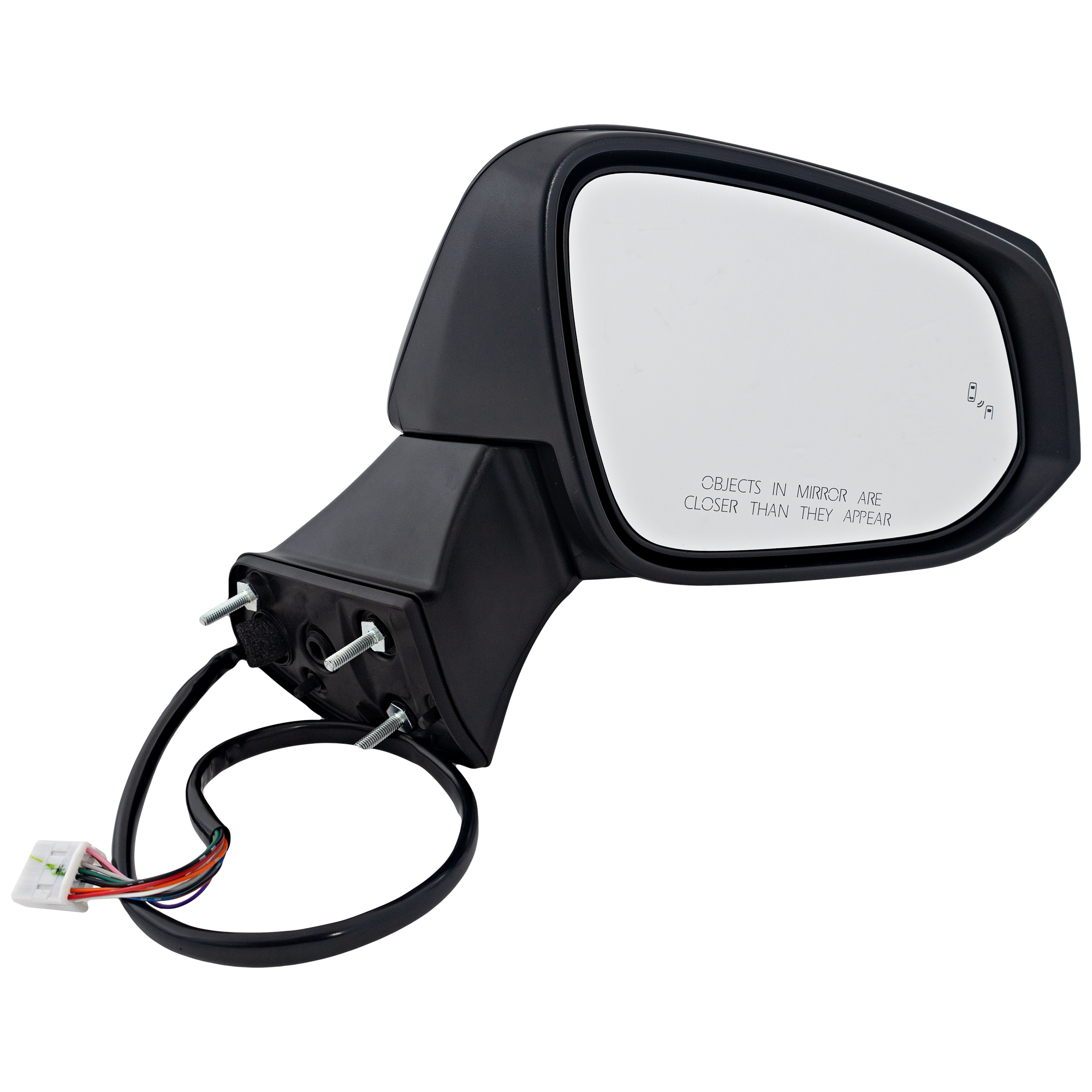 AM HIGHLANDER 20-23 MIRROR RH Power Heated Manual Folding Paintable w Blind Spot Detection Memory Puddle Light and Signal Light w o Side View Camera SKU TY261ER S Partslink TO1321416 OEM 879100E500 PFM