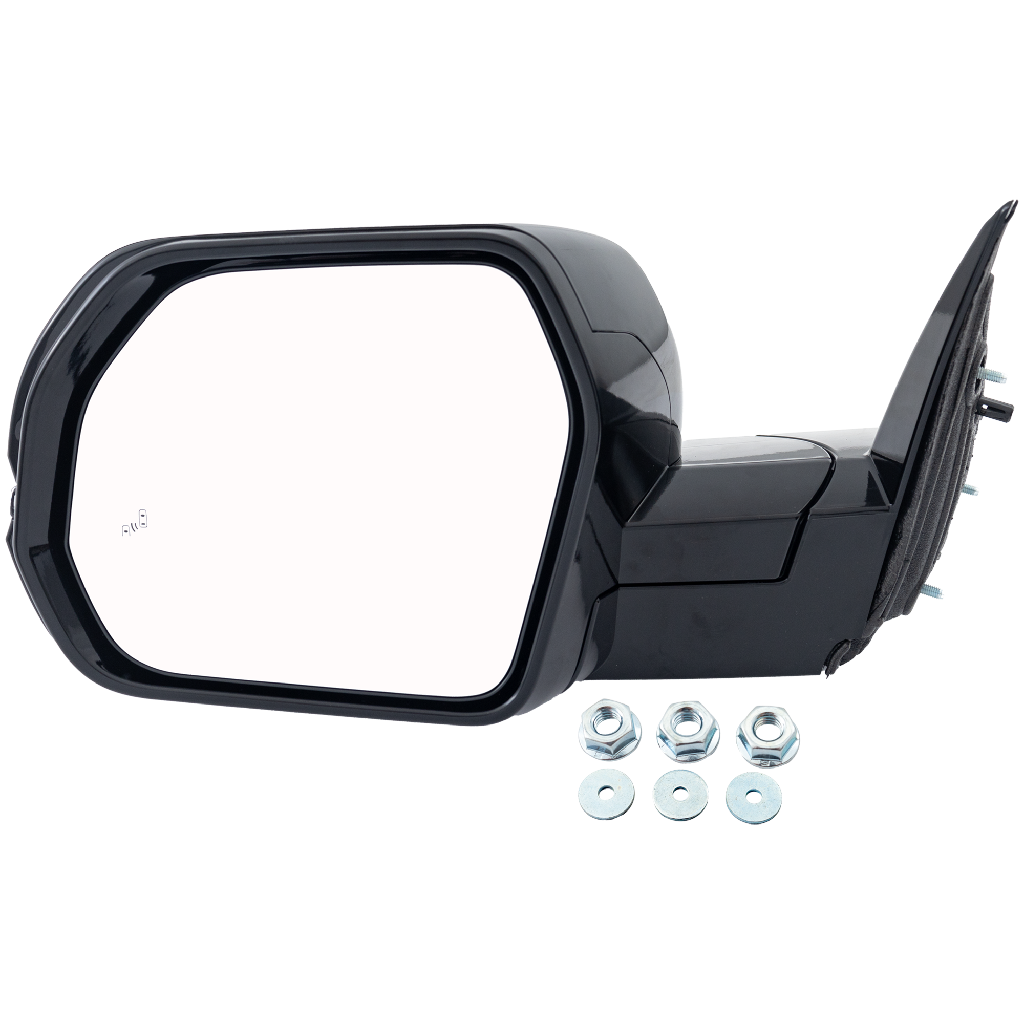 AM TUNDRA 22-24 MIRROR LH Power Power Folding Heated Paintable w Signal Memory Blind Spot Detection No Puddle Light Auto Dimming Camera Hole To 4-22 From 5-22 SKU TY269EL S Partslink TO1320437 OEM 879400C681 PFM