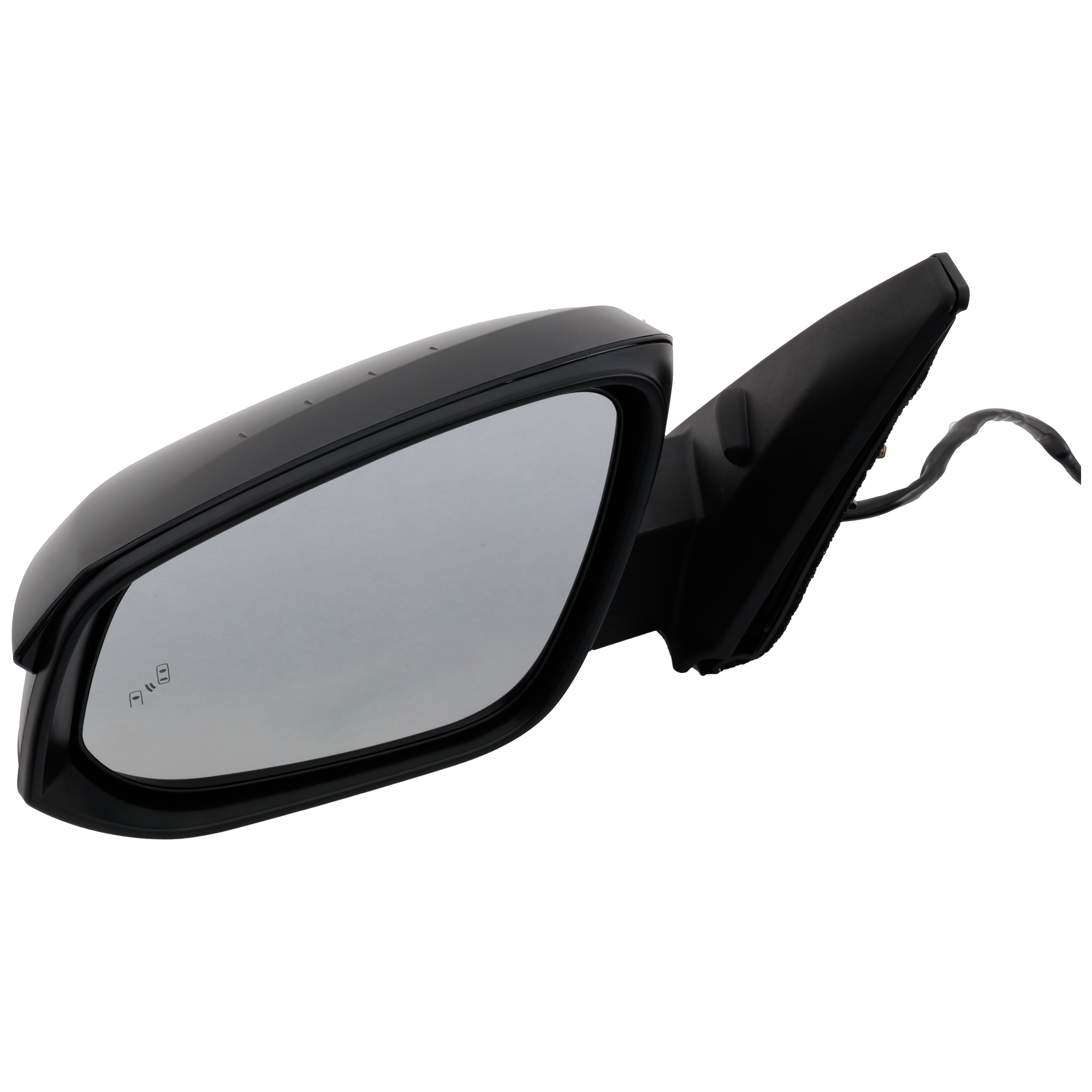 AM 4RUNNER 23-23 MIRROR LH Power Manual Folding Heated Paintable w Blind Spot Detection No Auto dimming Memory Puddle Light Signal Side View Camera Hole SKU TY270EL Partslink TO1320449 OEM 8794035C30 PFM