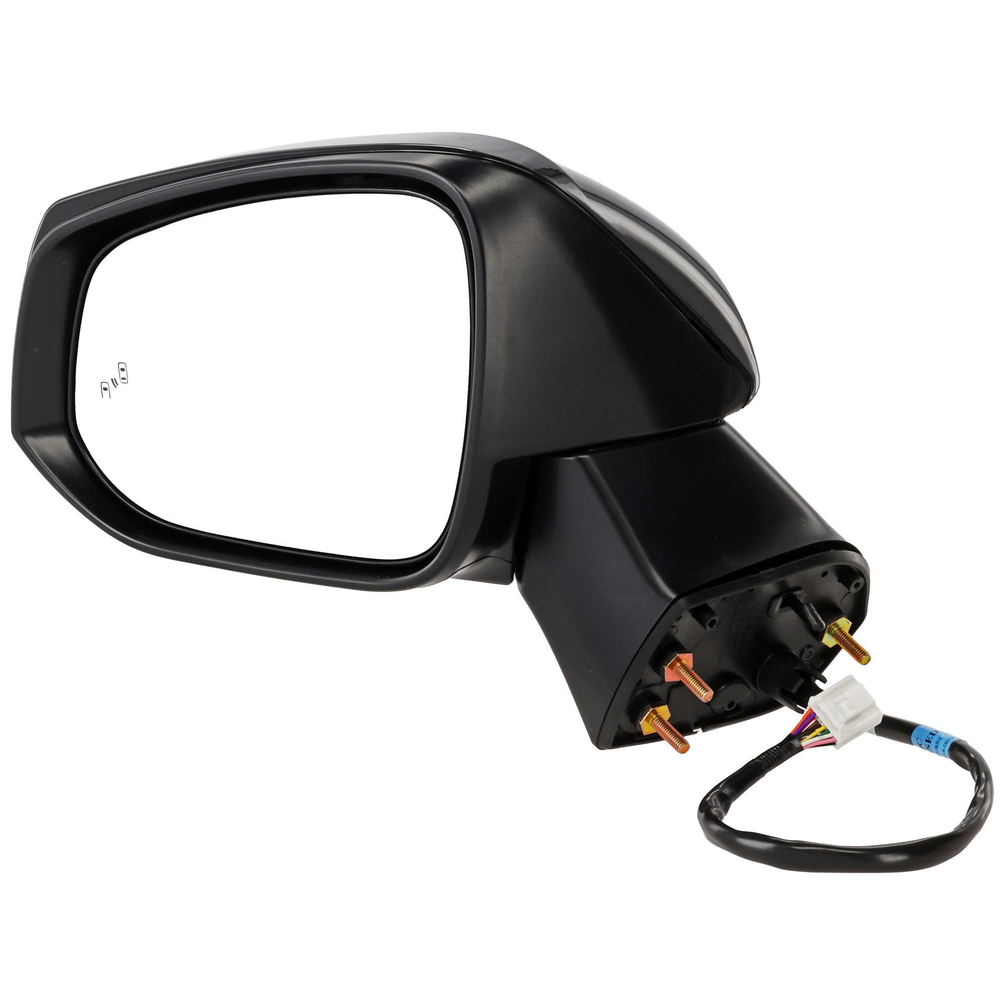 AM RAV4-19-21 RAV4 PRIME 21-21 MIRROR LH Power Manual Folding Heated Paintable w Signal Light Blind Spot Detection Puddle Light Camera Hole No Auto dimming Memory Japan Built Vehicle SKU TY281EL Partslink TO1320390 OEM 8794042K80 PFM 8794042E31 PFM