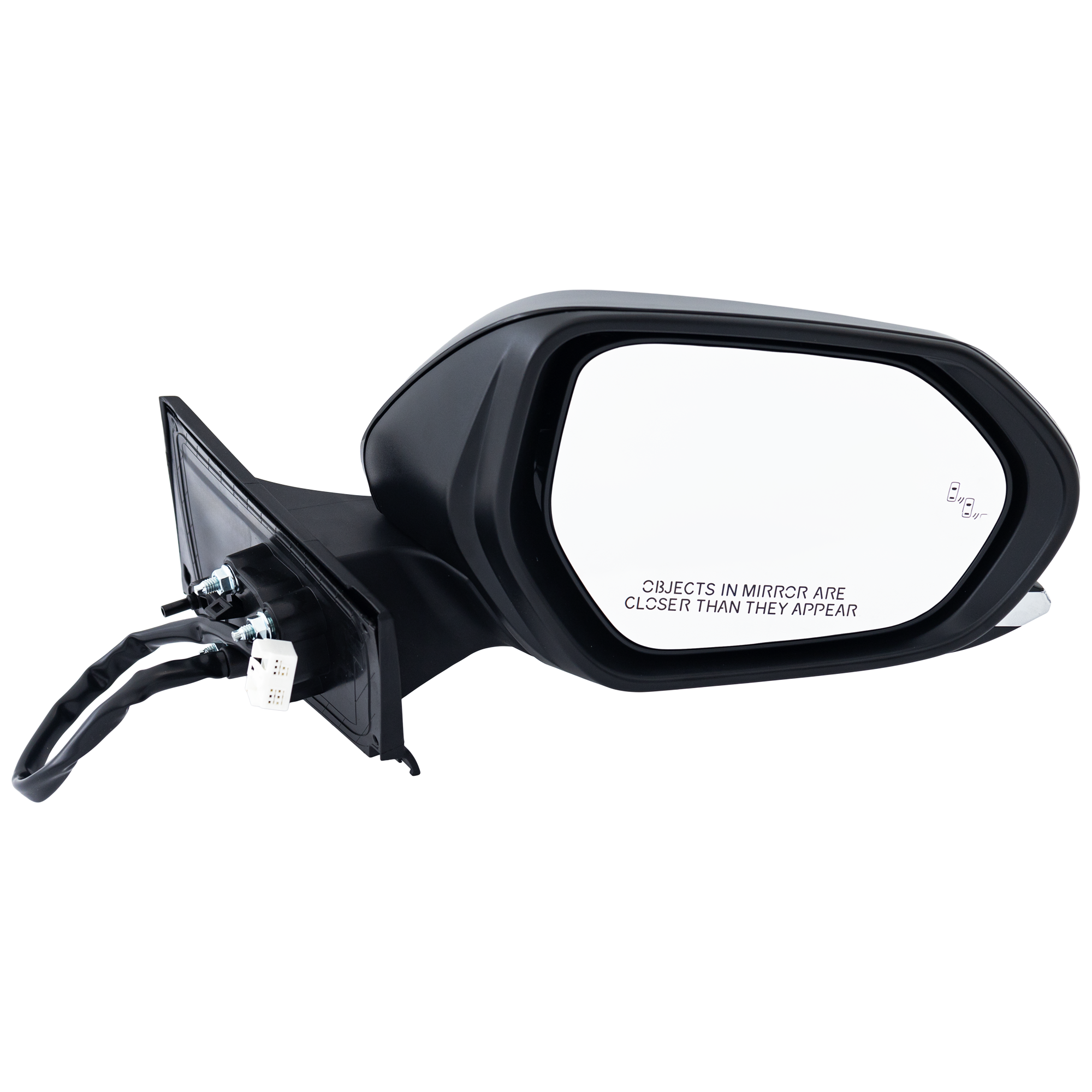 AM PRIUS PRIUS PRIME 21-22 MIRROR RH Power Manual Folding Heated Paintable w BSD No Auto dimming Signal Light Memory and Puddle Light SKU TY298ER Partslink TO1321428 OEM 8791047650 PFM