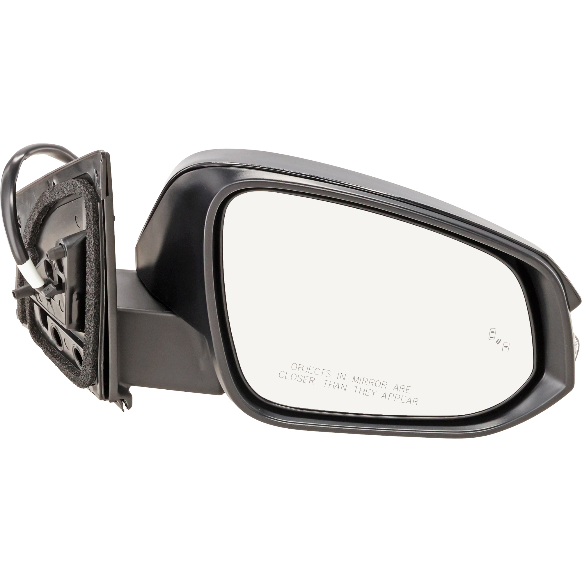 AM RAV4-16-18 MIRROR RH Power Manual Folding Heated Paintable w BSD Camera and Signal Light Exc. Hybrid Model SKU TY301ER Partslink TO1321347 OEM 879100R190C0