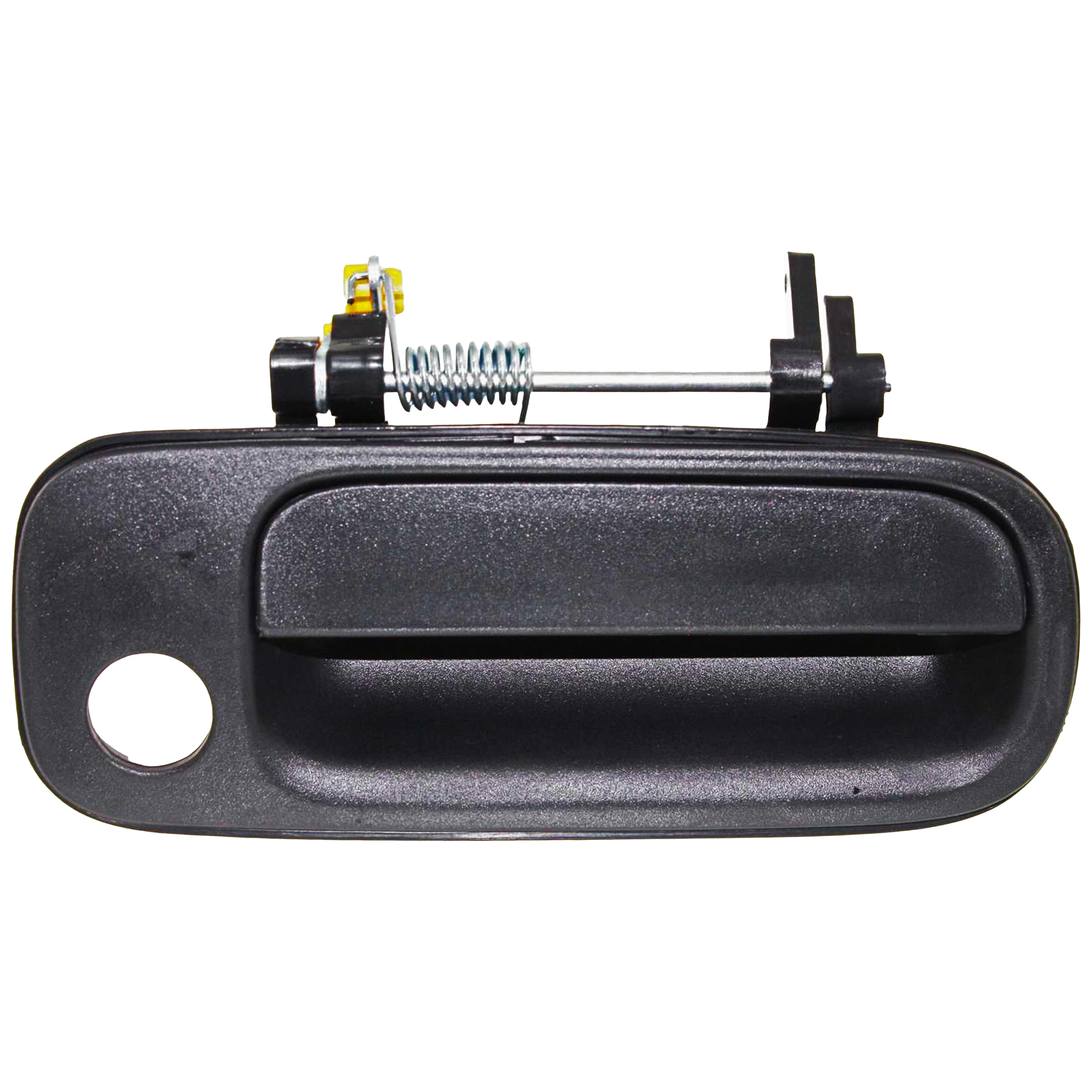 AM CAMRY 92-96 FRONT EXTERIOR DOOR HANDLE RH Textured Black w Keyhole SKU TY3220 Partslink TO1311101 OEM 6921032091C1