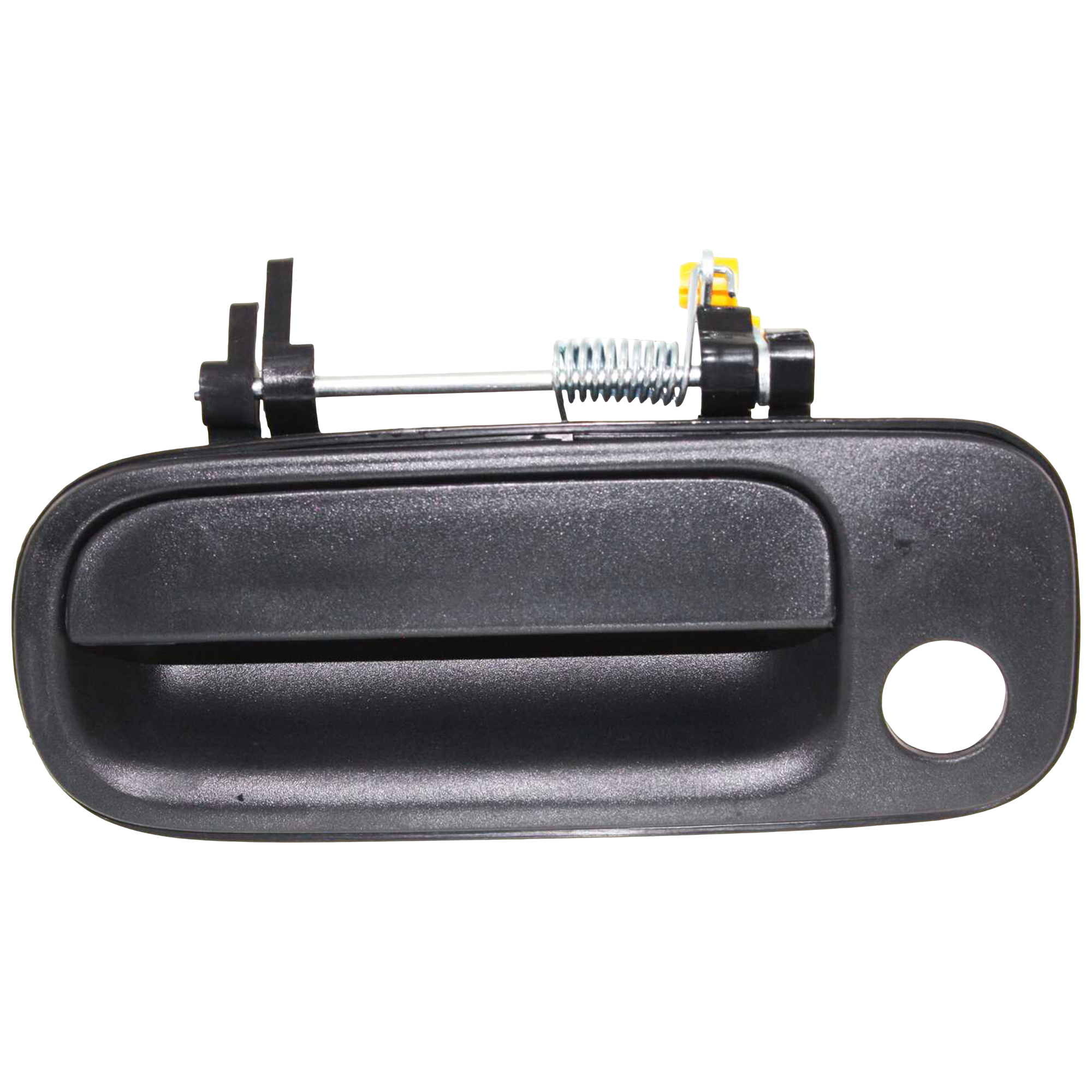 AM CAMRY 92-96 FRONT EXTERIOR DOOR HANDLE LH Textured Black w Keyhole SKU TY3221 OEM 6922032091Texture