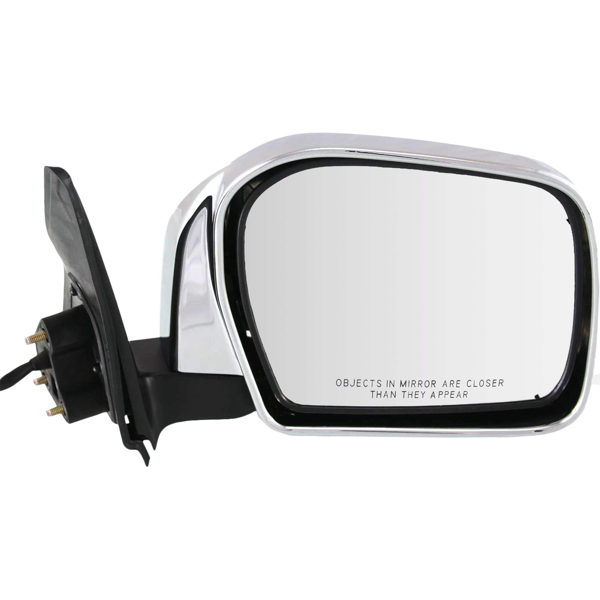 AM TACOMA 01-04 MIRROR RH Power Manual Folding Non Heated Chrome Pre Runner 2WD Base DLX 4WD SKU TY36ER Partslink TO1321159 OEM 8791035840