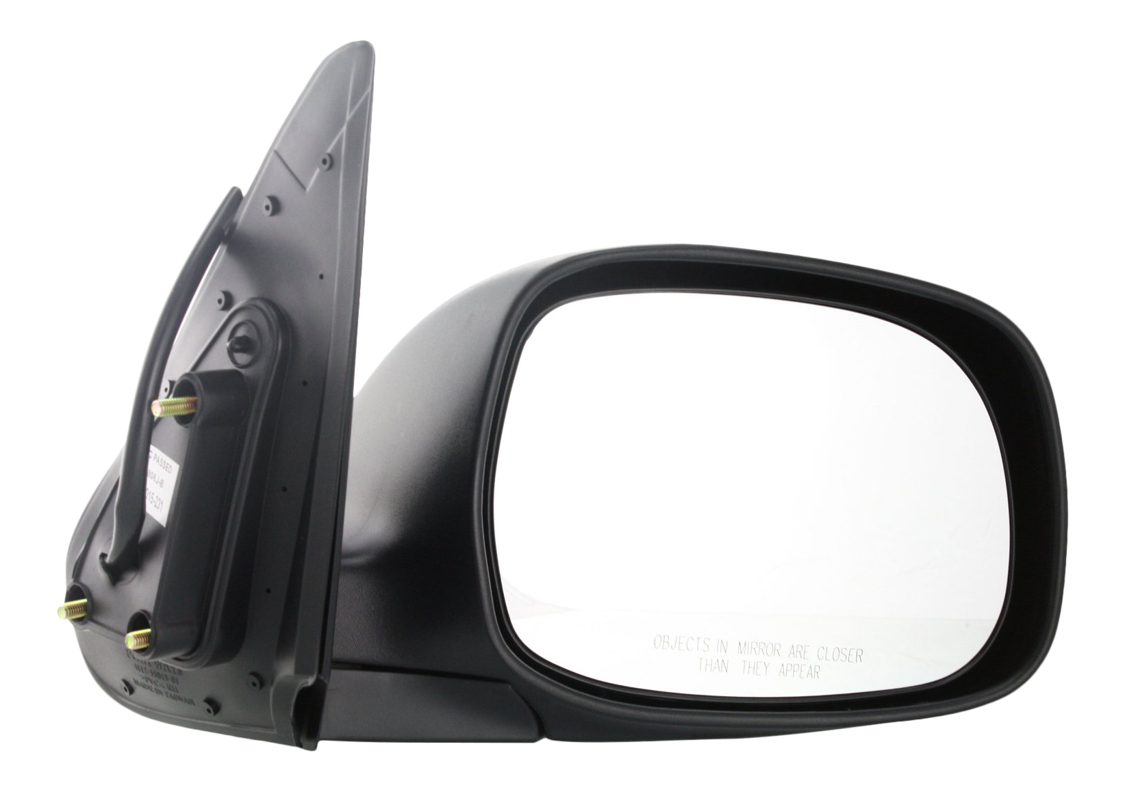 AM SEQUOIA 01-07 TUNDRA 04-06 MIRROR RH Non Towing Power Non Heated Manual Folding Paintable Sequoia SR5 Model Tundra Limited Model SKU TY64ER Partslink TO1321193 OEM 879100C060C0