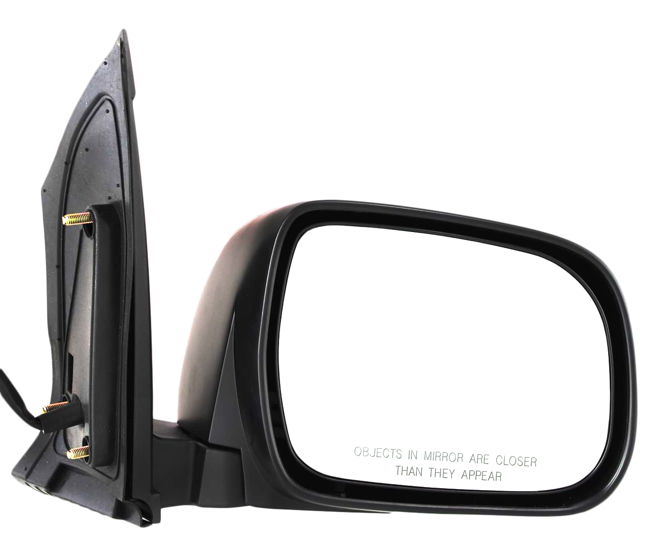 AM SIENNA 04-10 MIRROR RH Power Manual Folding Heated Textured No Auto dimming SKU TY72ER Partslink TO1321205 OEM 87910AE020