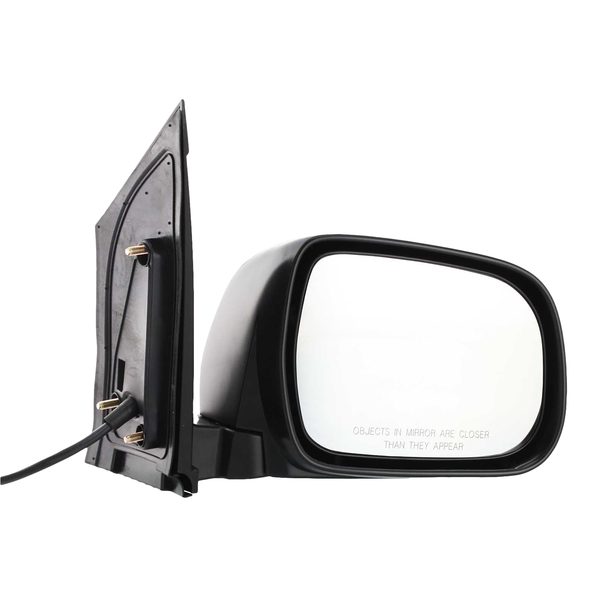 AM SIENNA 04-10 MIRROR RH Power Manual Folding Non Heated Textured No Auto dimming SKU TY73ER Partslink TO1321201 OEM 87910AE010