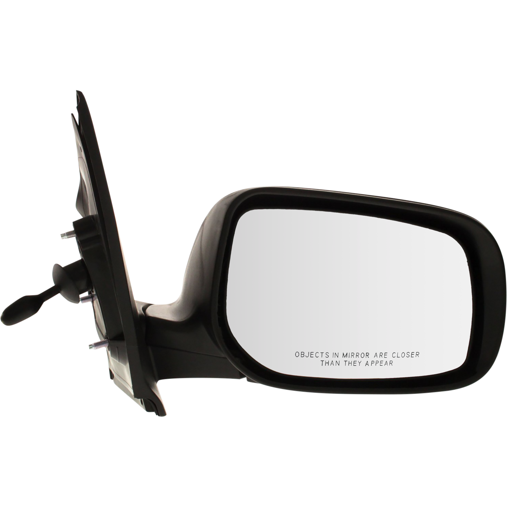 AM YARIS 07-12 MIRROR RH Manual Adjust Manual Folding Non Heated Paintable Sedan SKU TY92R Partslink TO1321232 OEM 8791052800