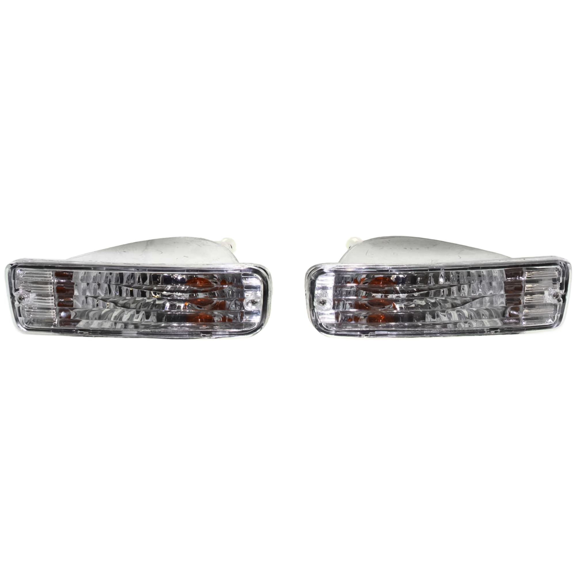 AM 4RUNNER 96-98 CLEAR SIGNAL LAMP Assembly Diamond Design Set of 2 SKU TY9698CSL