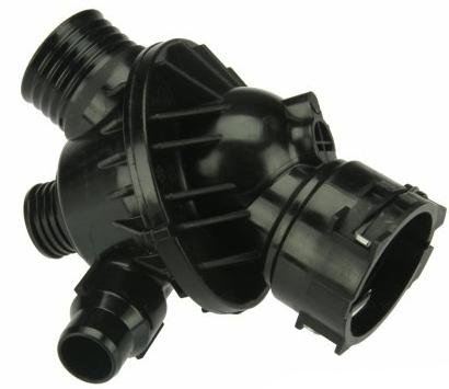 AM Engine Coolant Thermostat Water Inlet Assembly SKU URO11537598865 OEM 11537598865-11532394968