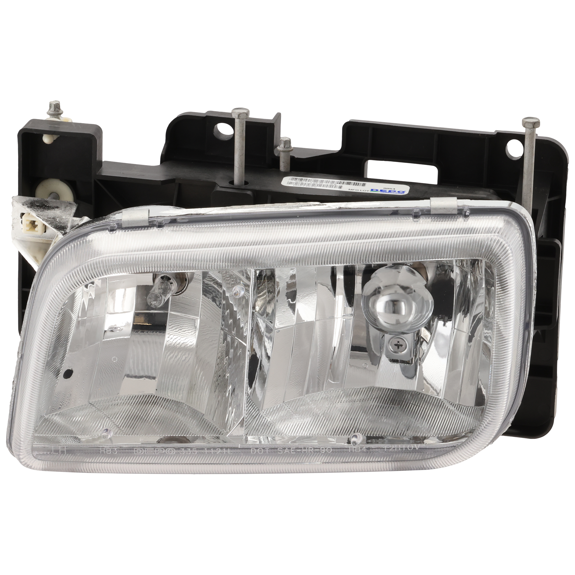 AM YUKON 92-00 HEAD LAMP LH Assembly Halogen Composite 00-00 Denali Model Only SKU US 2290L Partslink GM2502217 OEM 15738657