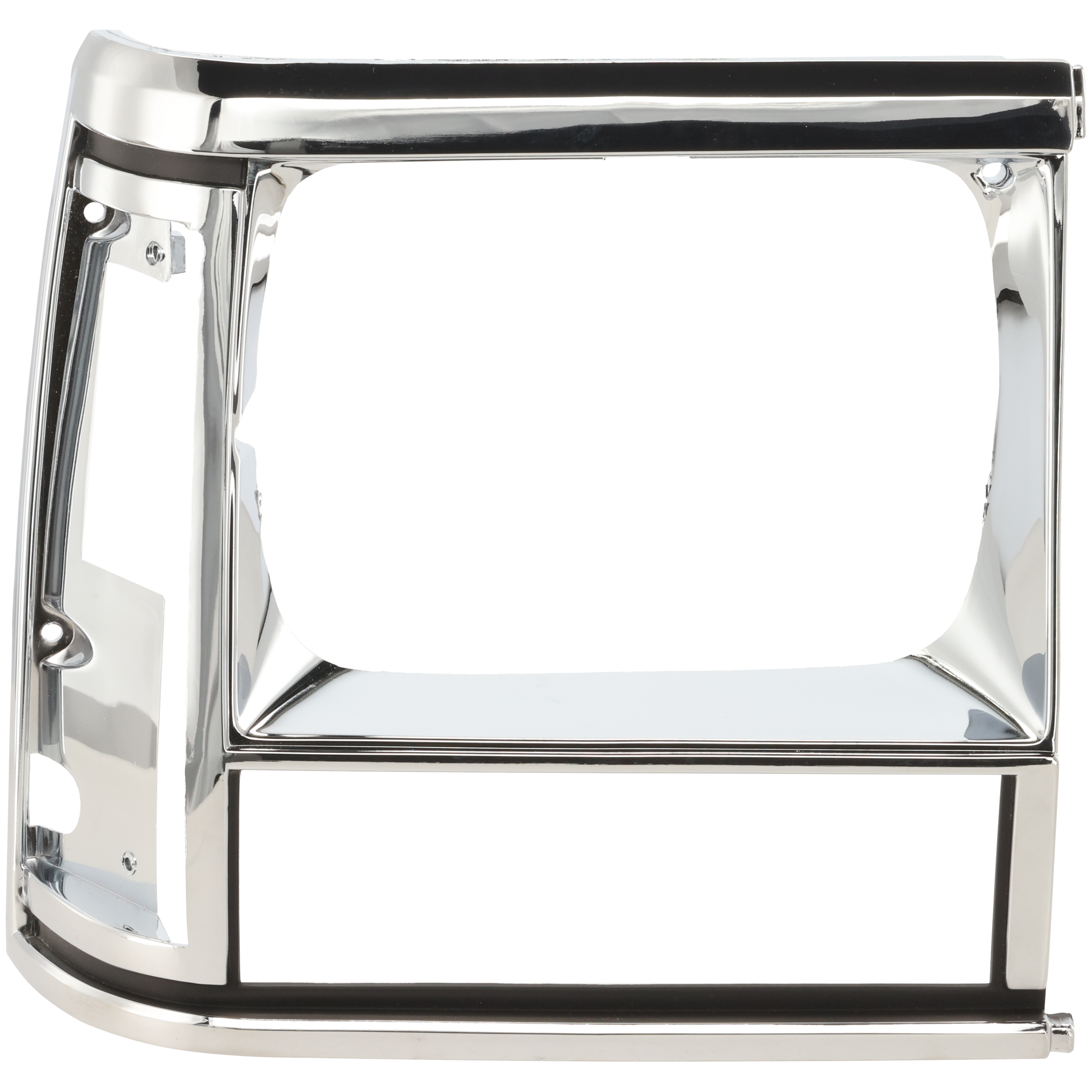 AM CHEROKEE 91-96 HEAD LAMP DOOR RH Chrome Blk trim SKU USAPX5066 Partslink CH2513123 OEM 55034078