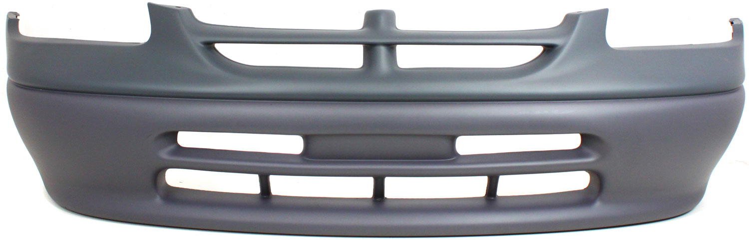 AM CARAVAN 97-98 FRONT BUMPER COVER Primed w o Fog Light Holes Base SE Models SKU USAPX7142 Partslink CH1000816 OEM 4883840AA