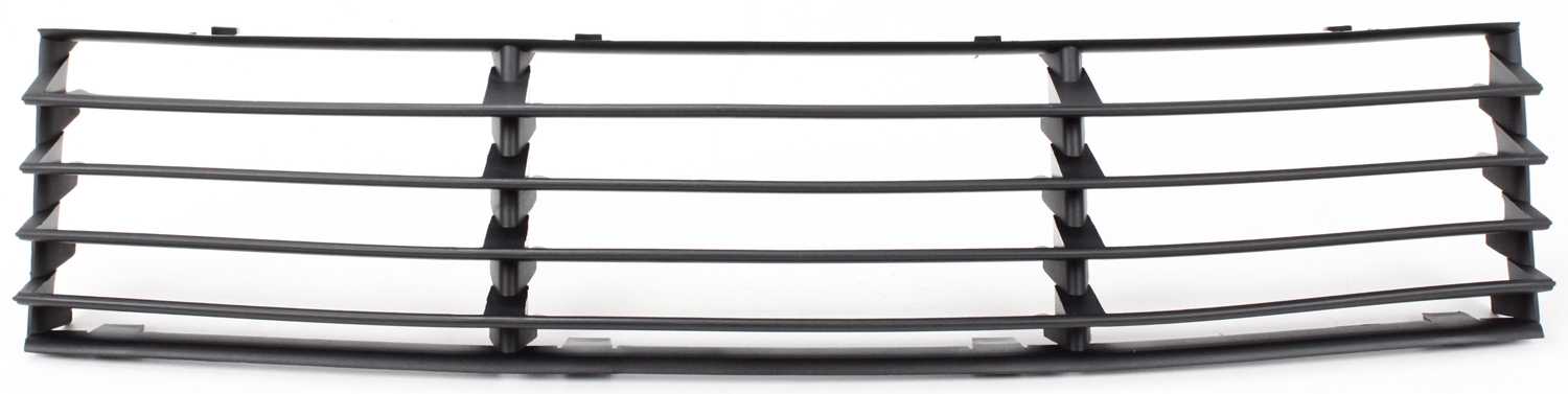 AM PASSAT 01-05 FRONT BUMPER GRILLE Center Black New Body Style SKU V015303 Partslink VW1036105 OEM 3B0853677EB41
