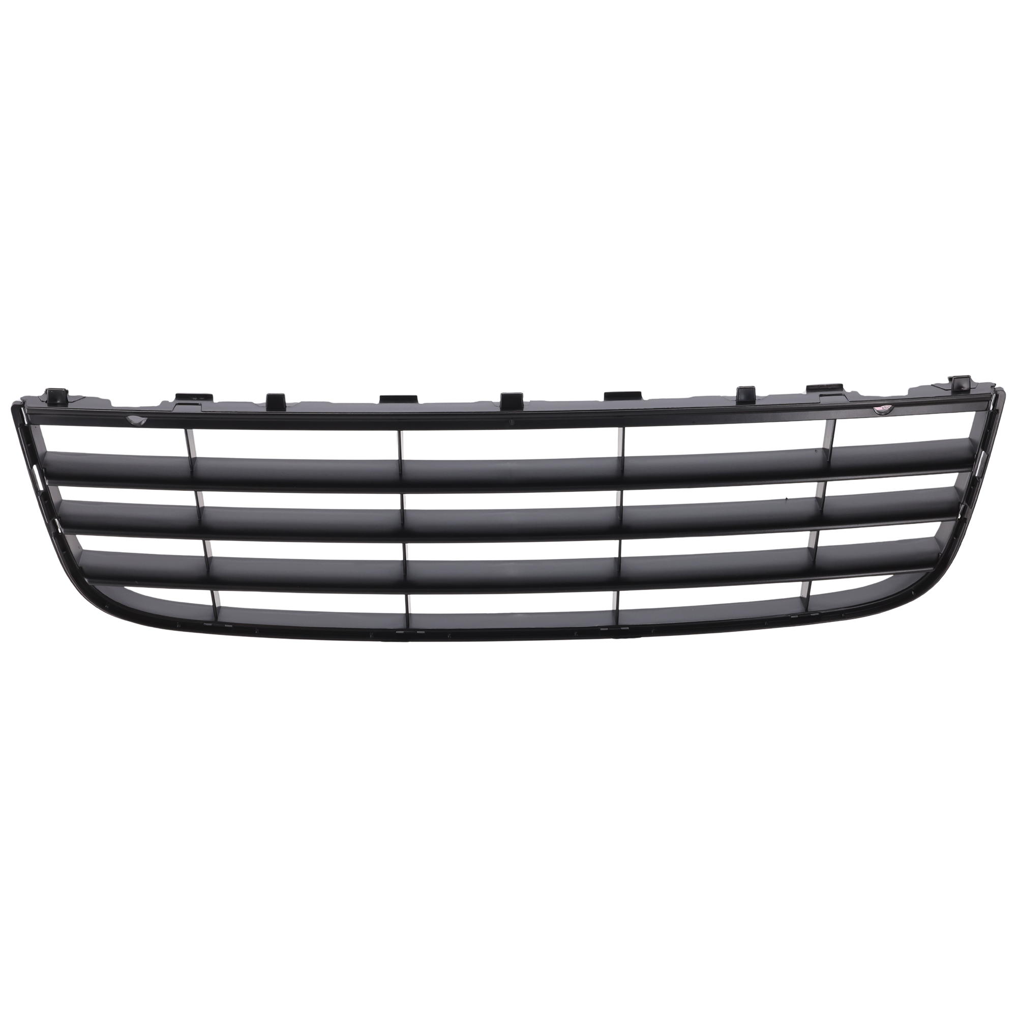 AM JETTA 05-10 FRONT BUMPER GRILLE Center Textured Black w o Chrome Moulding SKU V015304 Partslink VW1036106 OEM 1K0853677C9B9