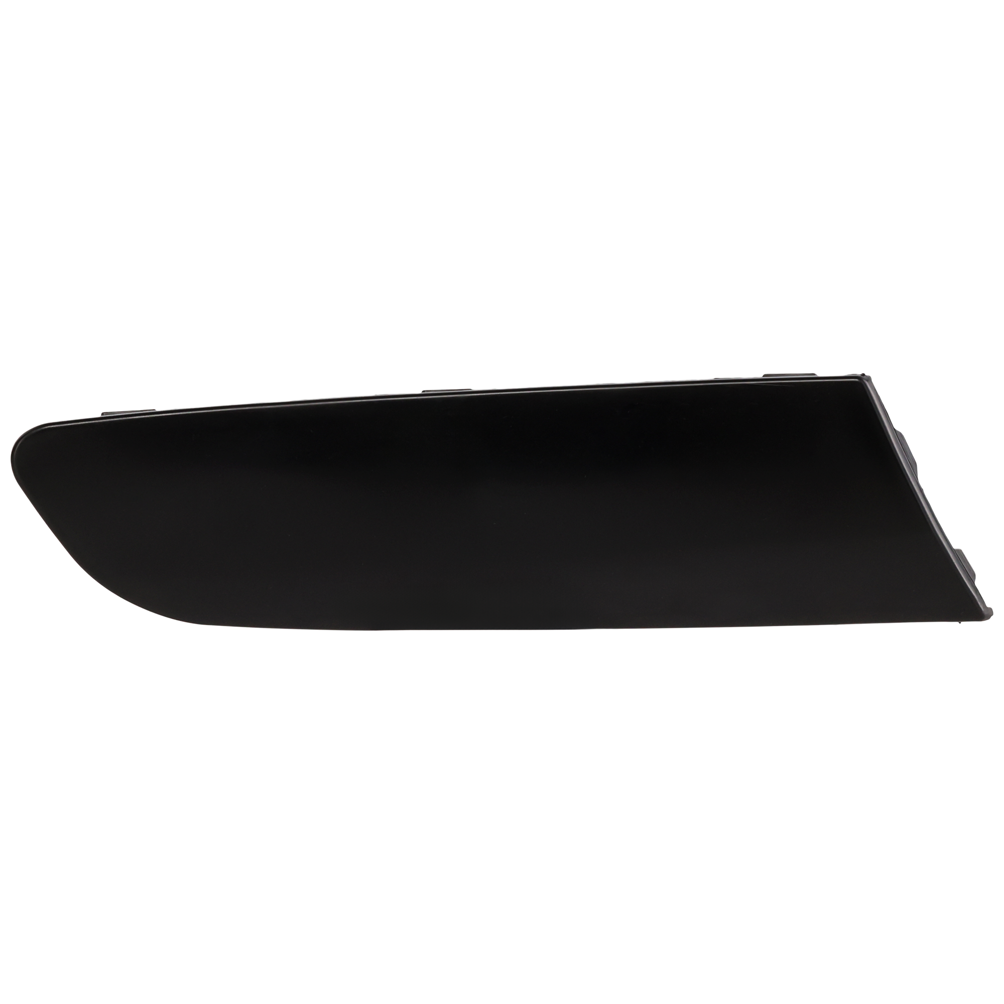 AM JETTA 05-10 FRONT BUMPER MOLDING RH Plastic Black w Headlamp Washer Hole SKU V016107 Partslink VW1047104 OEM 1K0807718EGRU