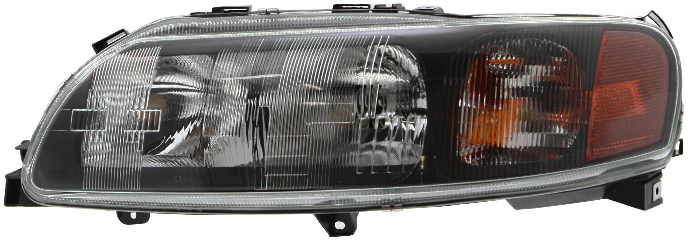 AM V70-01-04 HEAD LAMP LH Assembly Halogen SKU V100140 Partslink VO2502122 OEM 86935632