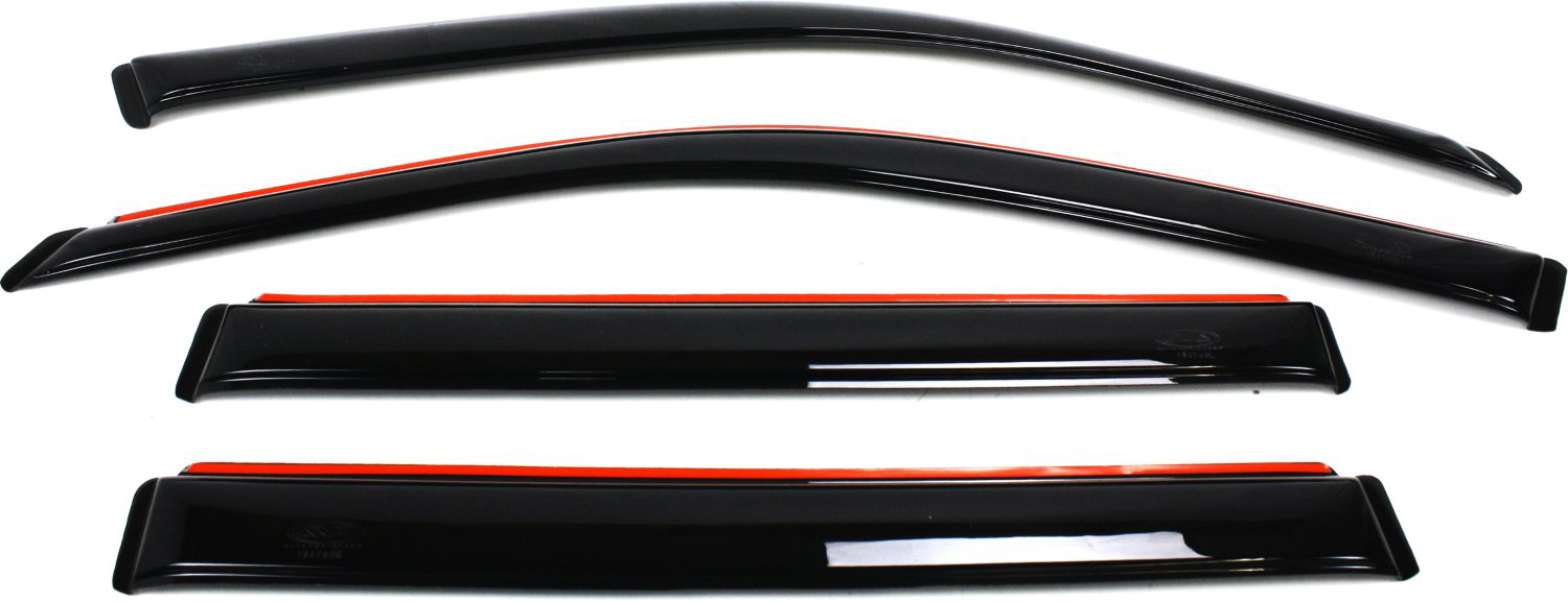 AM 2003-2008 HONDA PILOT IN CHANNEL VENTVISOR 4PC Color: SMOKE No Drll: SKU V15194744