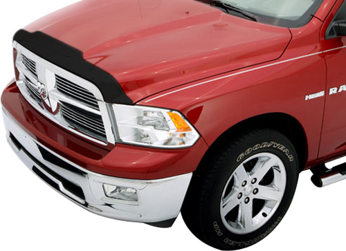 AM 2009-2014 DODGE RAM 1500 AEROSKIN ACRYLIC HOODPROTECTOR Color: SMOKE No Drll: Y SKU V15322004