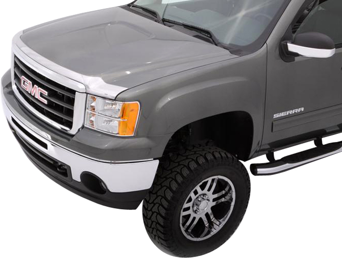 AM 2014-2014 TOYOTA TUNDRA AEROSKIN CHROME HOOD PROTECTOR Color: CHROME No Drll: Y SKU V15622094