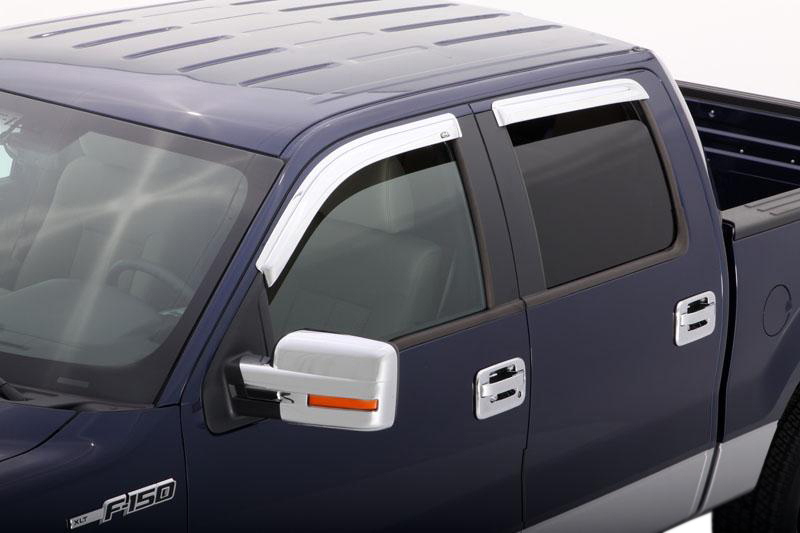 AM 2015-2015 CHEVROLET SILVERADO HD CHROME VENTVISOR 4PC Color: CHROME No Drll: Y SKU V15684536