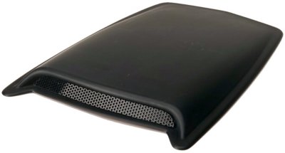 AM 2007-2013 CHEVROLET SILVERADO HOOD SCOOPS Color: BLACK No Drll: N SKU V1580004
