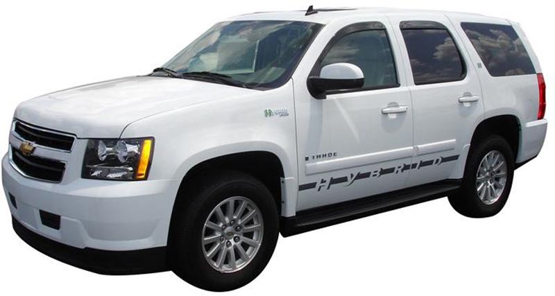 AM 2007-2014 CHEVROLET TAHOE LOW PROFILE VENTVISR 4PC SMOKE Color: SMOKE No Drll: Y SKU V15894008