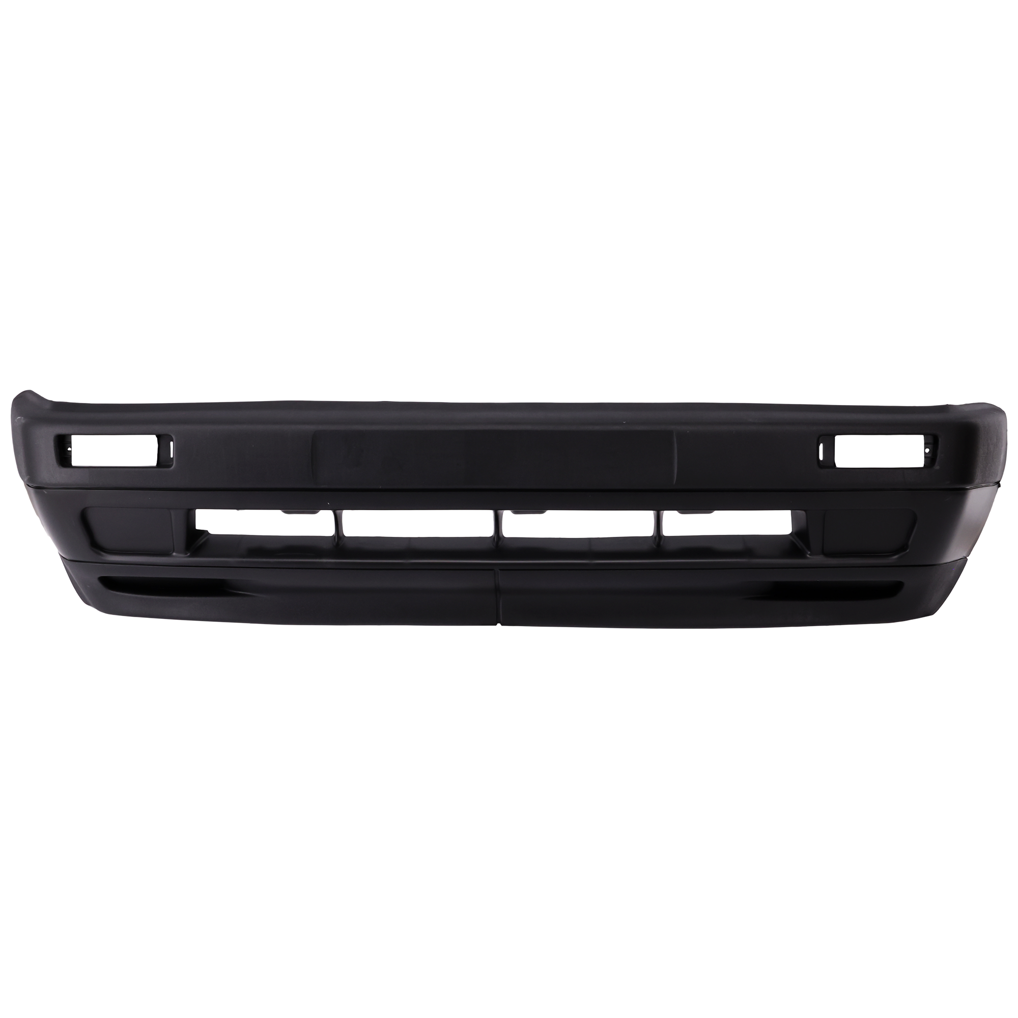 AM GOLF JETTA 90-92 FRONT BUMPER COVER Primed w o Fog Light and Spoiler Holes SKU V175 Partslink VW1000107 OEM 191807217GROH